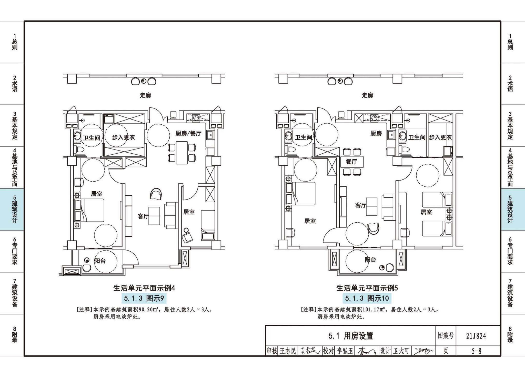 21J824--《老年人照料设施建筑设计标准》图示