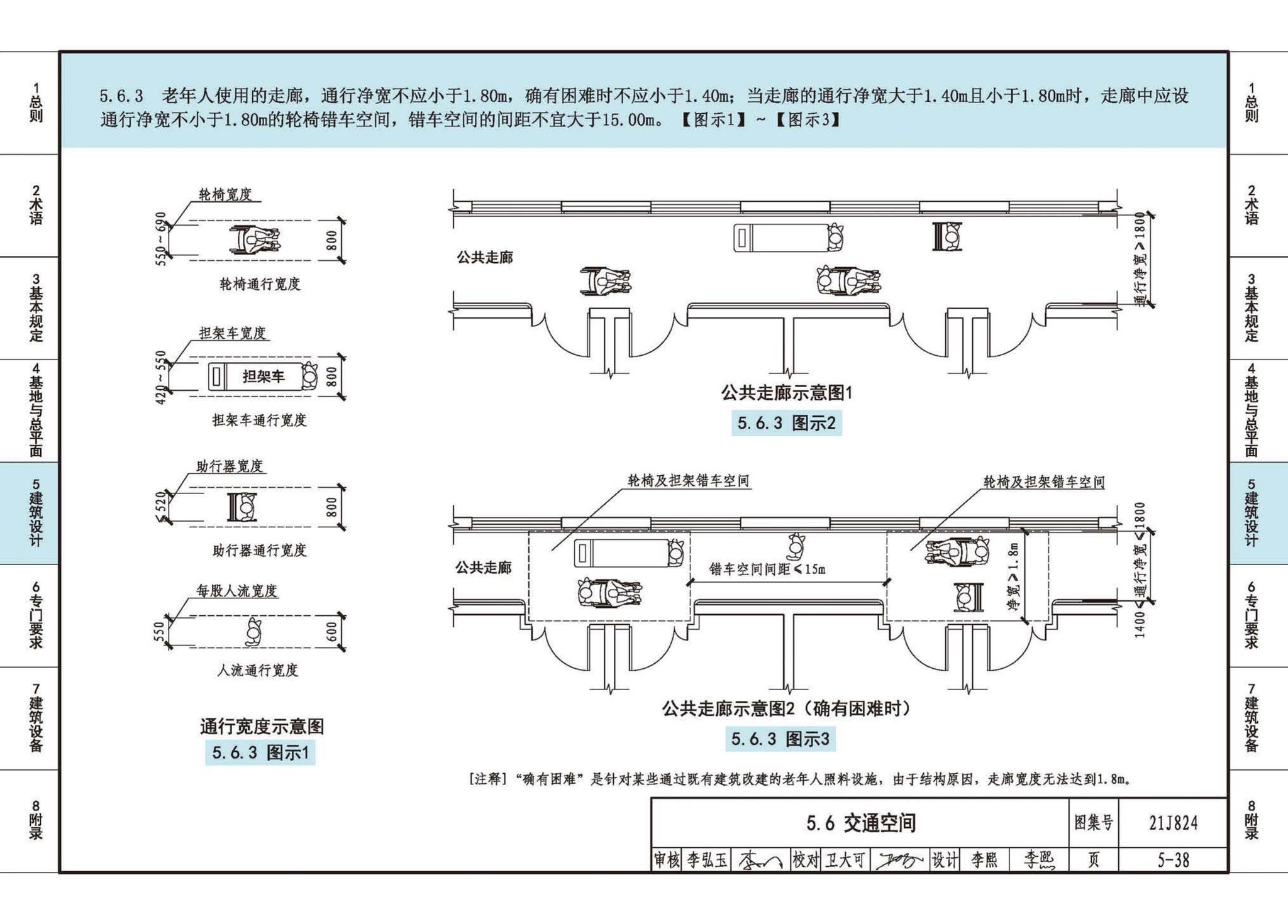 21J824--《老年人照料设施建筑设计标准》图示