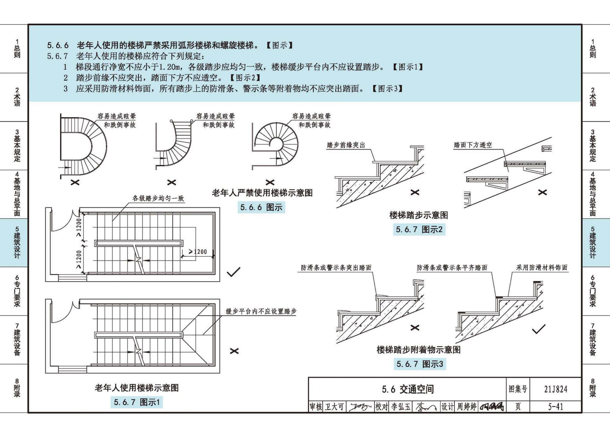 21J824--《老年人照料设施建筑设计标准》图示