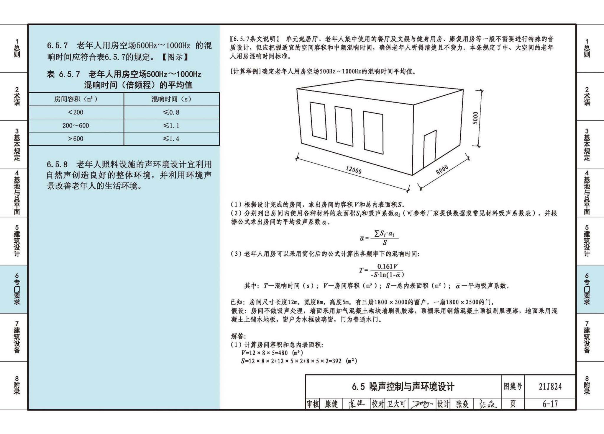 21J824--《老年人照料设施建筑设计标准》图示