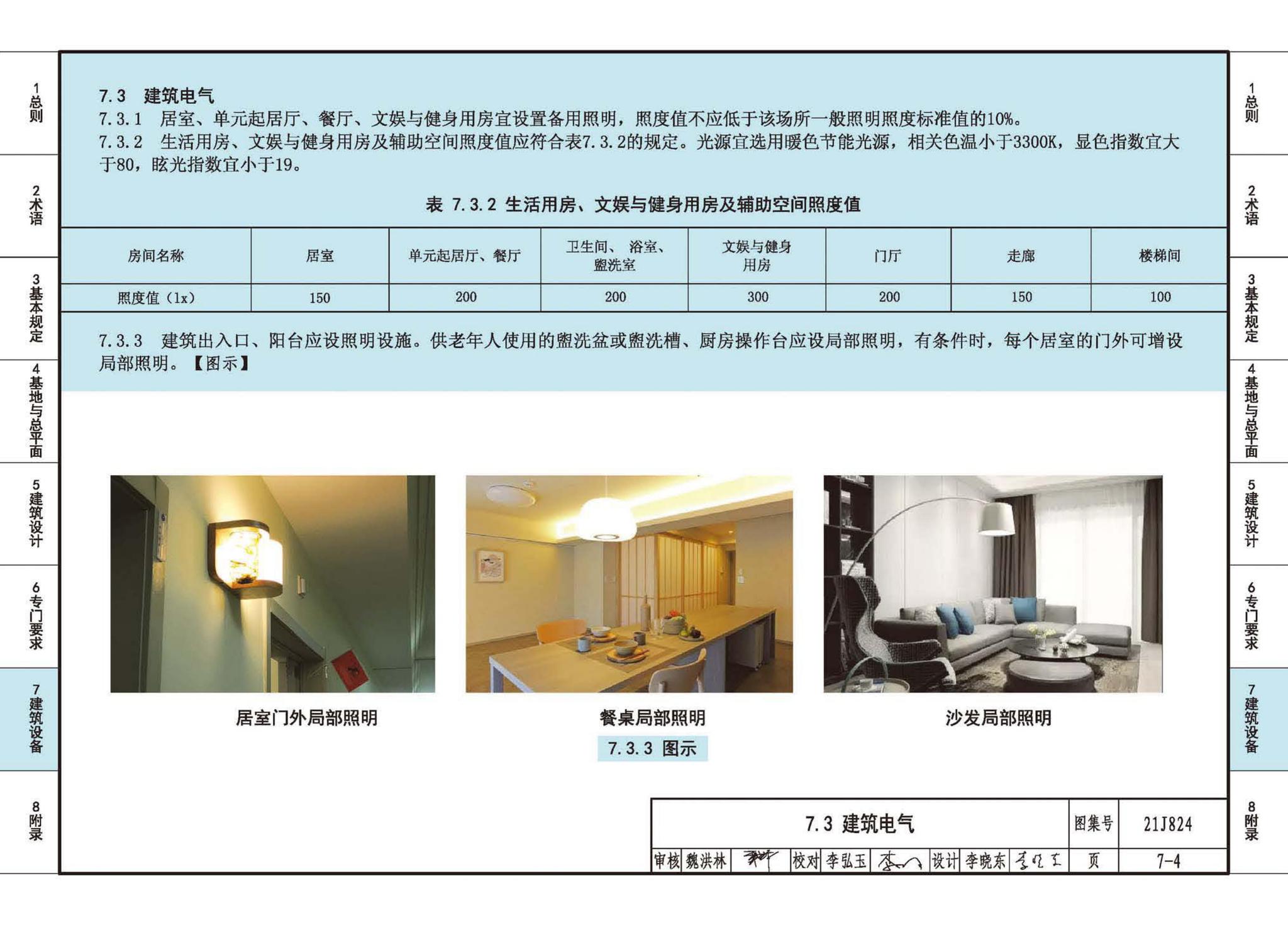 21J824--《老年人照料设施建筑设计标准》图示