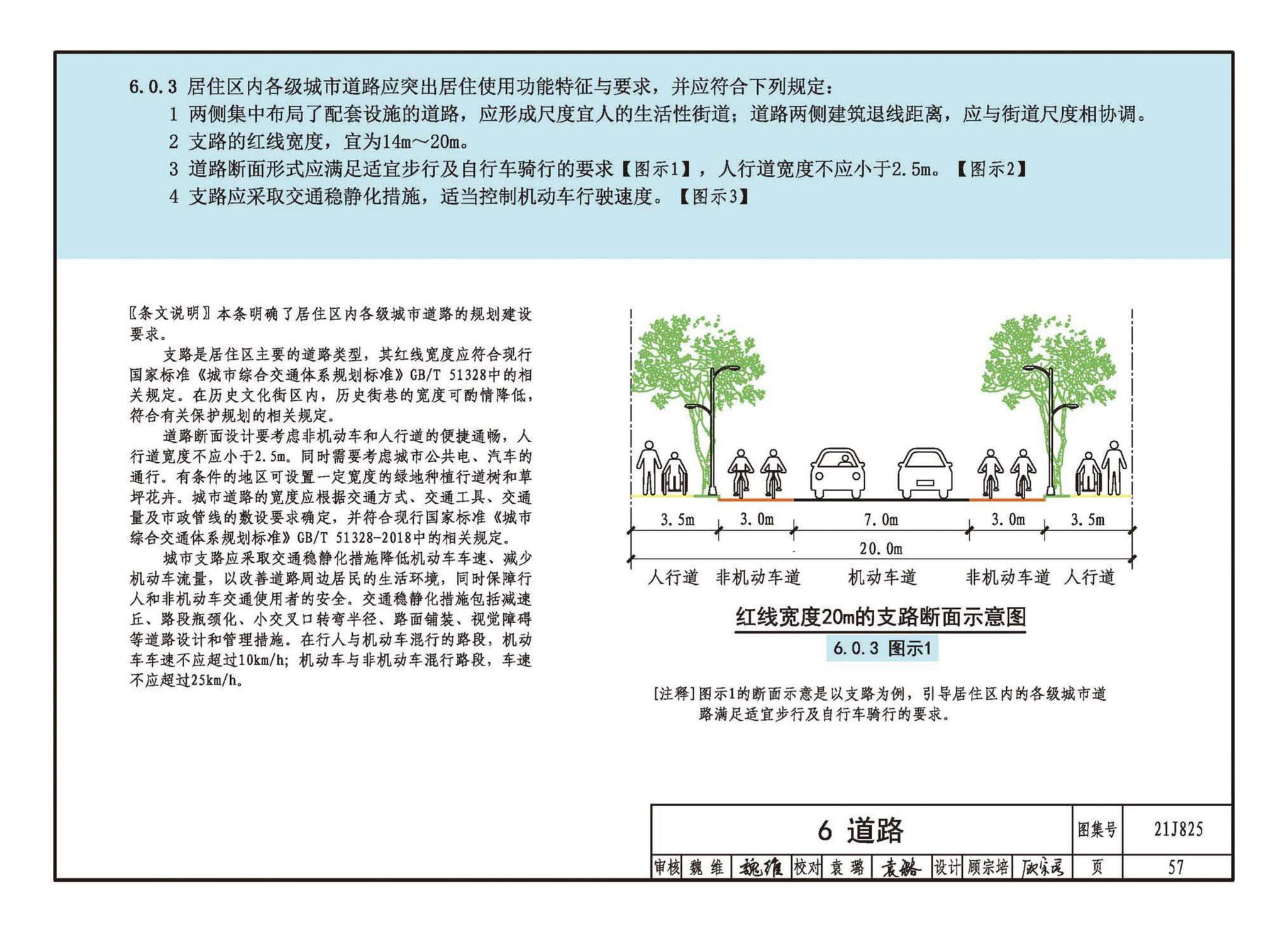 21J825--《城市居住区规划设计标准》图示