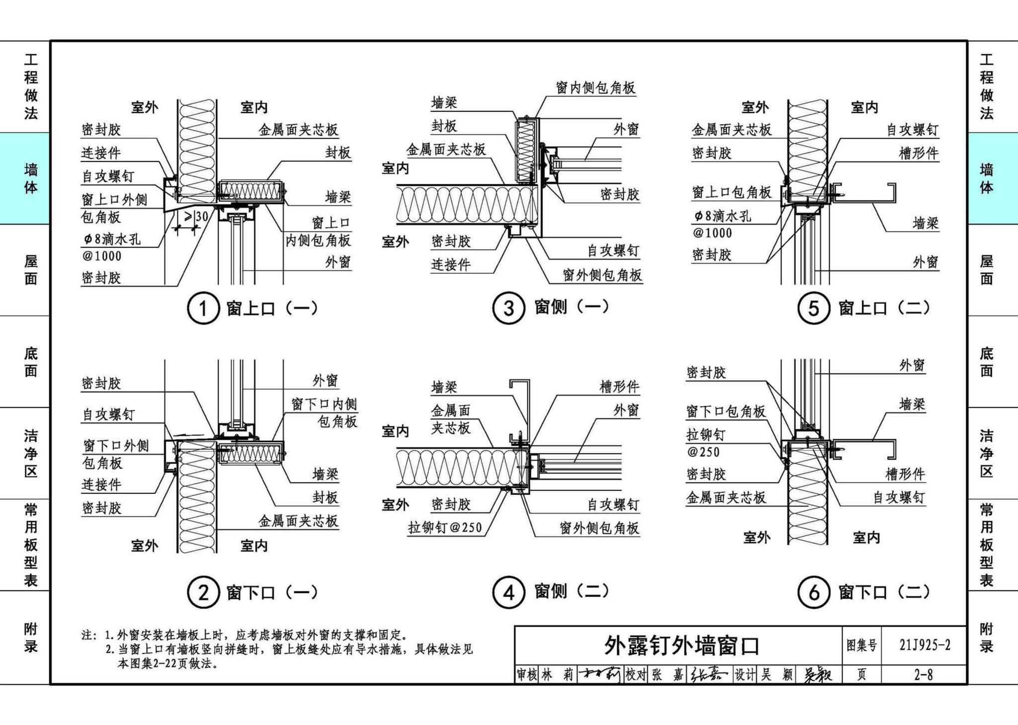 21J925-2--金属面夹芯板建筑构造