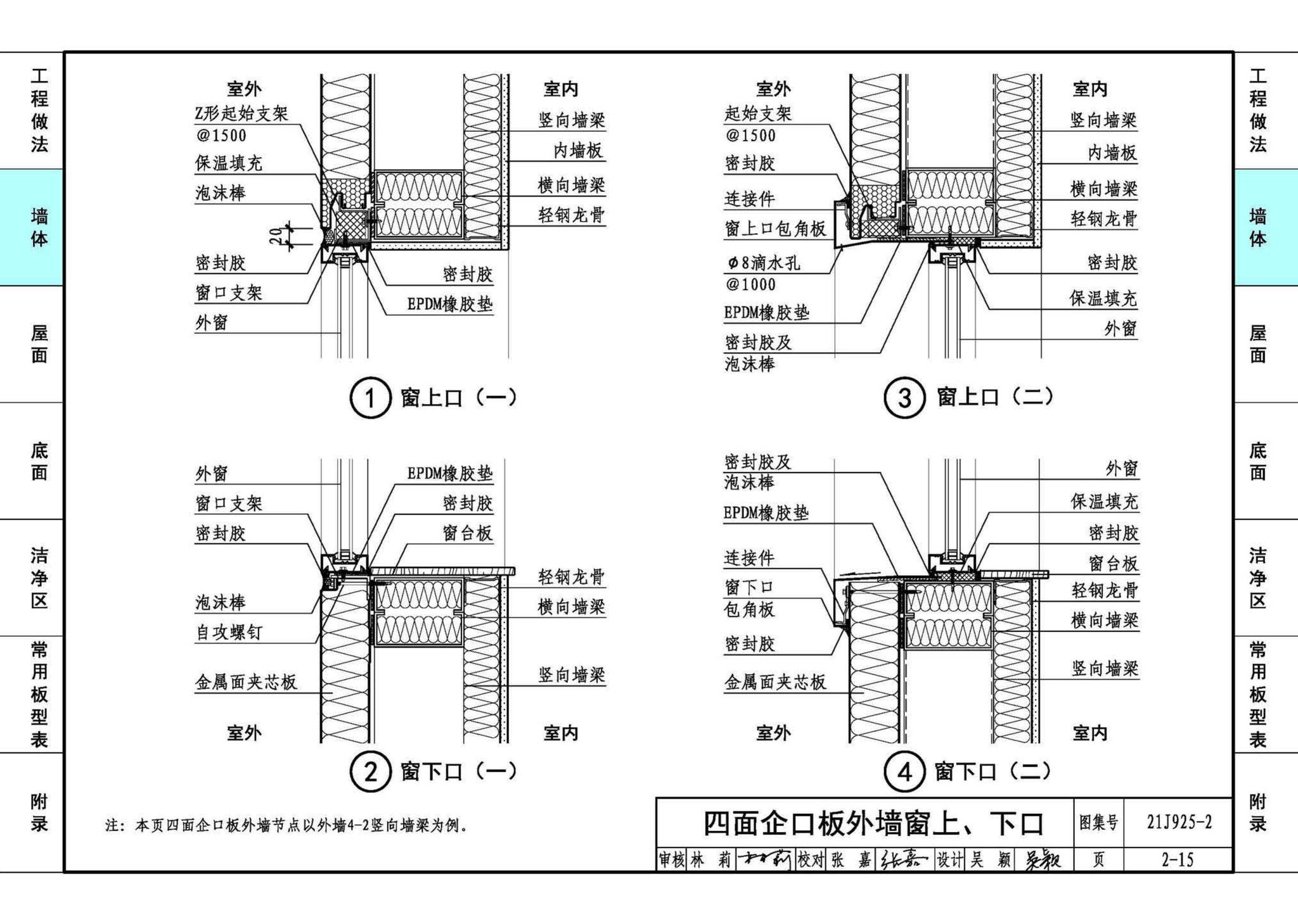 21J925-2--金属面夹芯板建筑构造