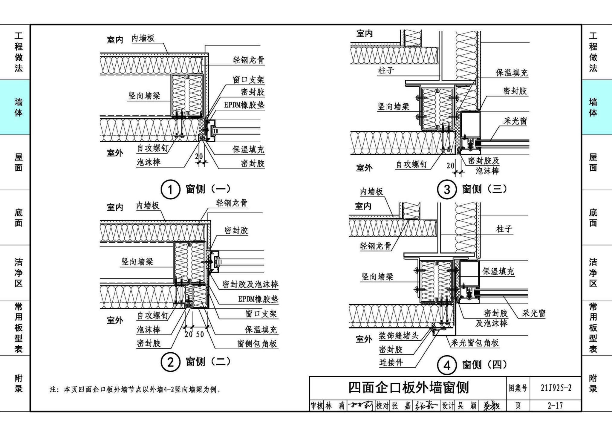 21J925-2--金属面夹芯板建筑构造