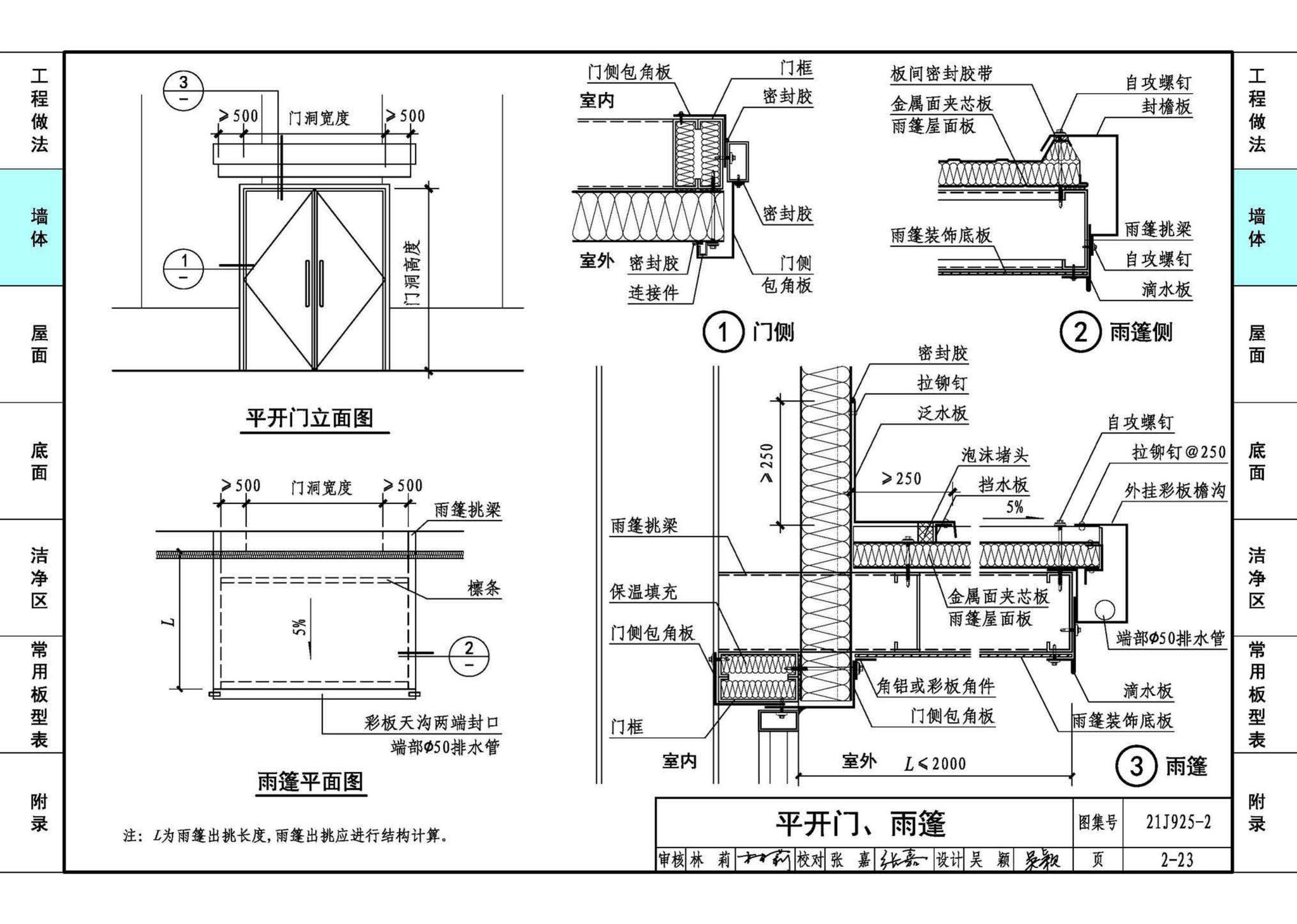 21J925-2--金属面夹芯板建筑构造