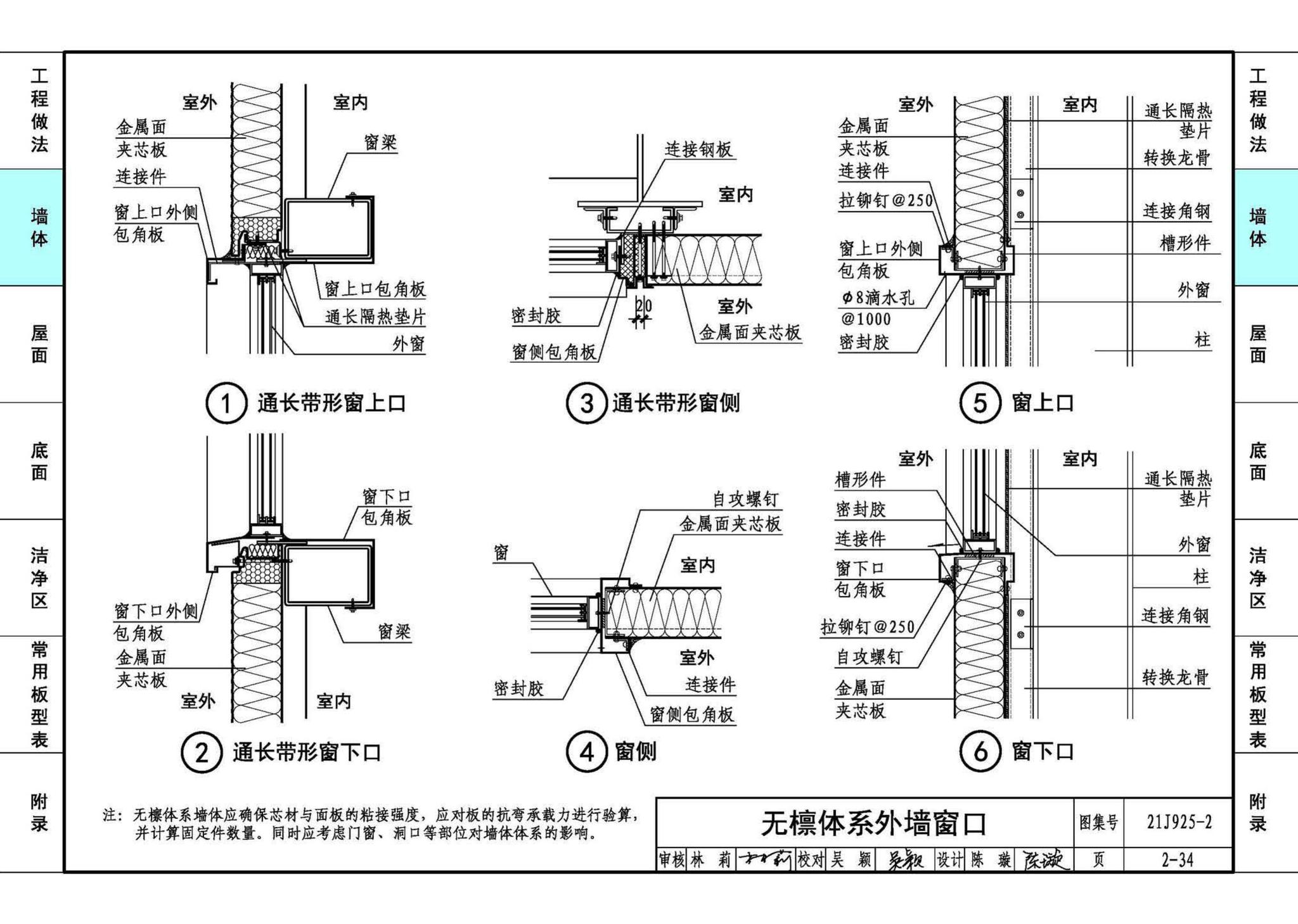 21J925-2--金属面夹芯板建筑构造