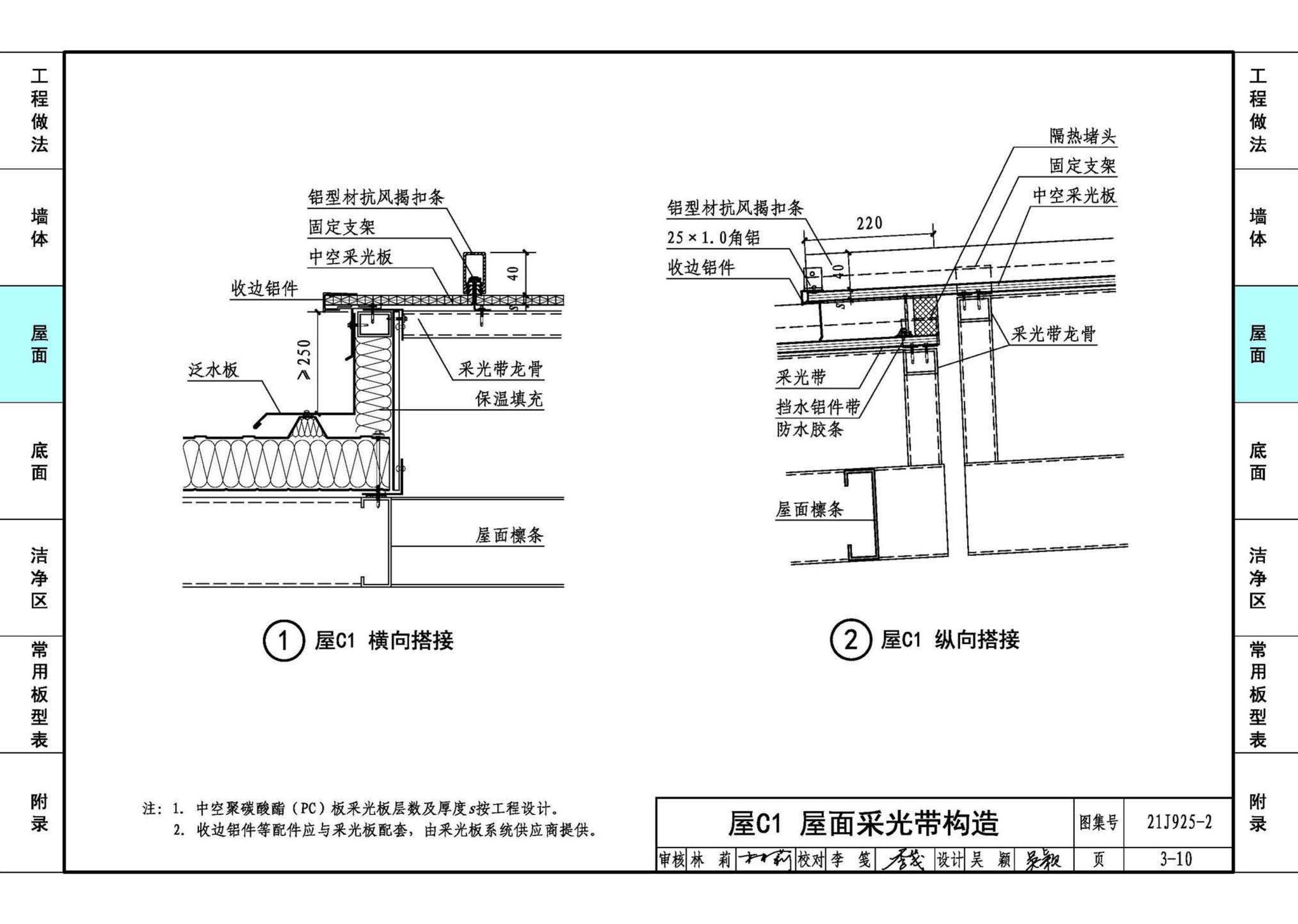 21J925-2--金属面夹芯板建筑构造