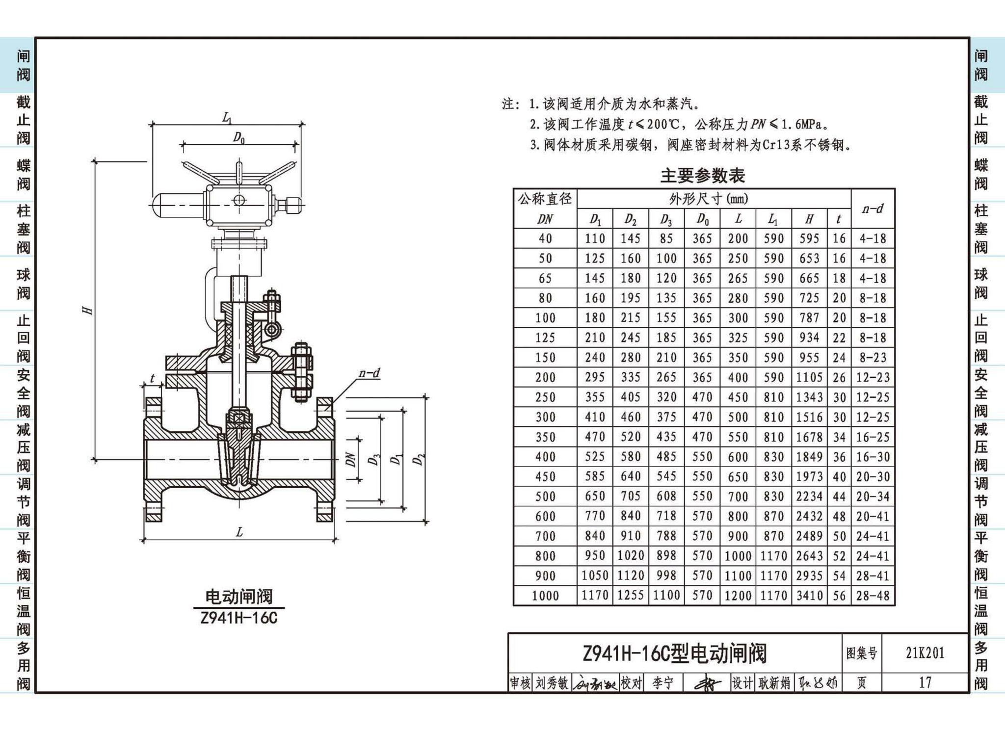 21K201--管道阀门选用与安装