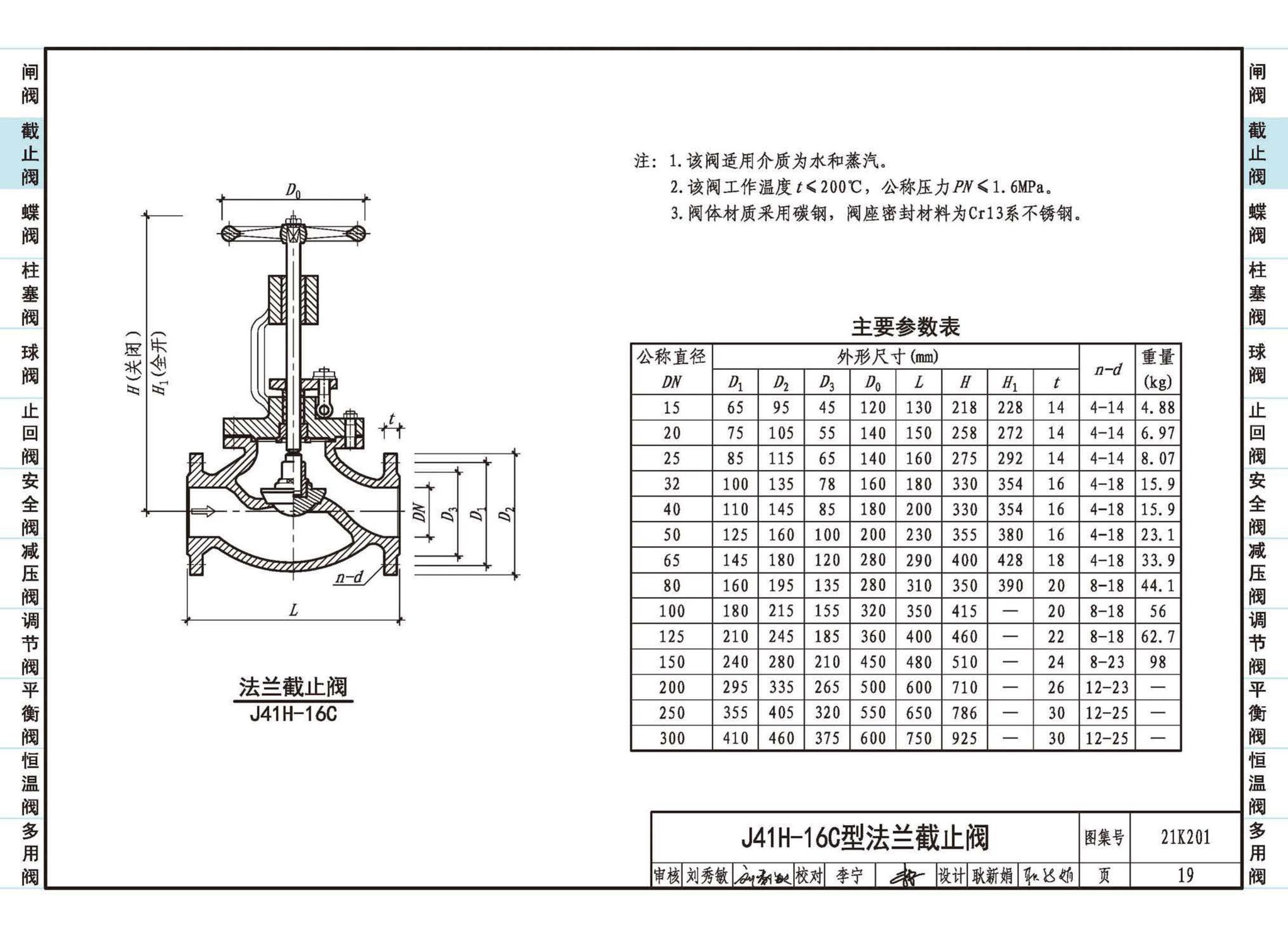 21K201--管道阀门选用与安装