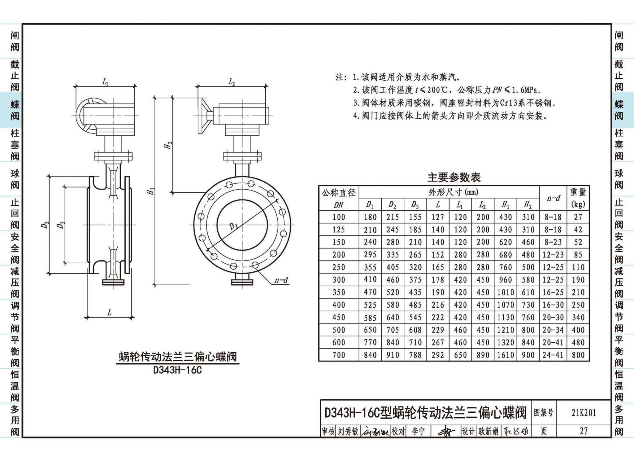 21K201--管道阀门选用与安装