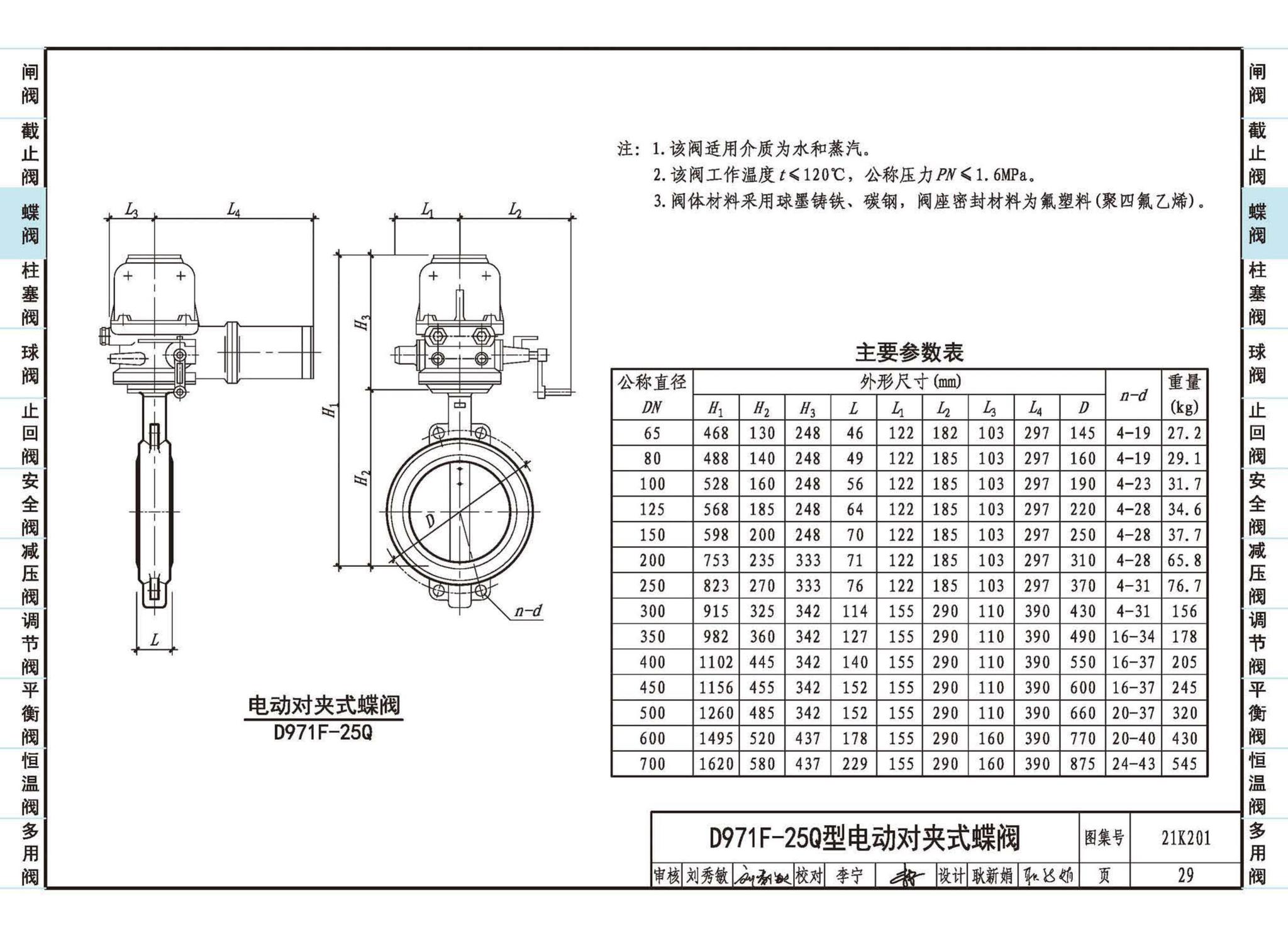 21K201--管道阀门选用与安装