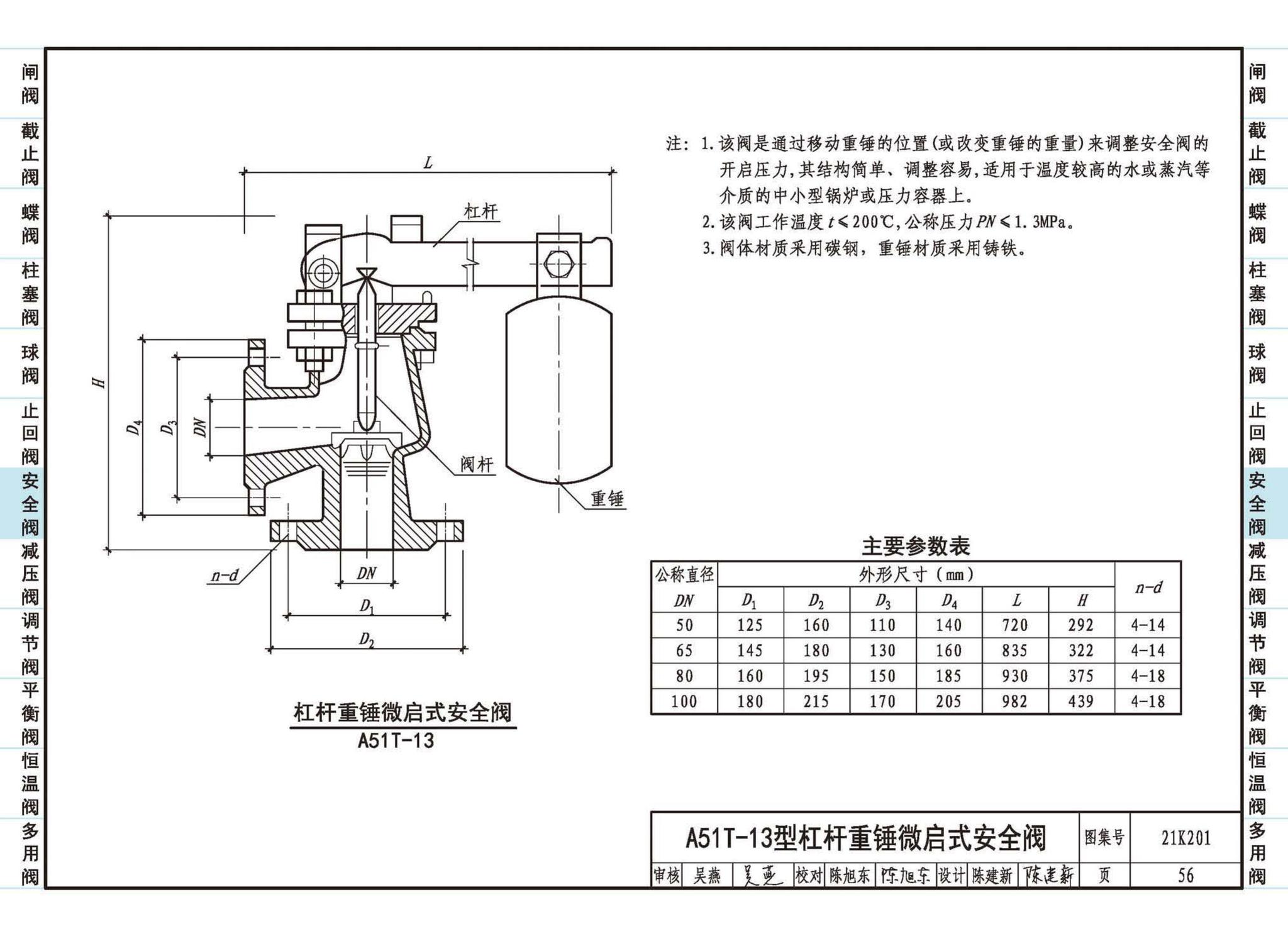 21K201--管道阀门选用与安装