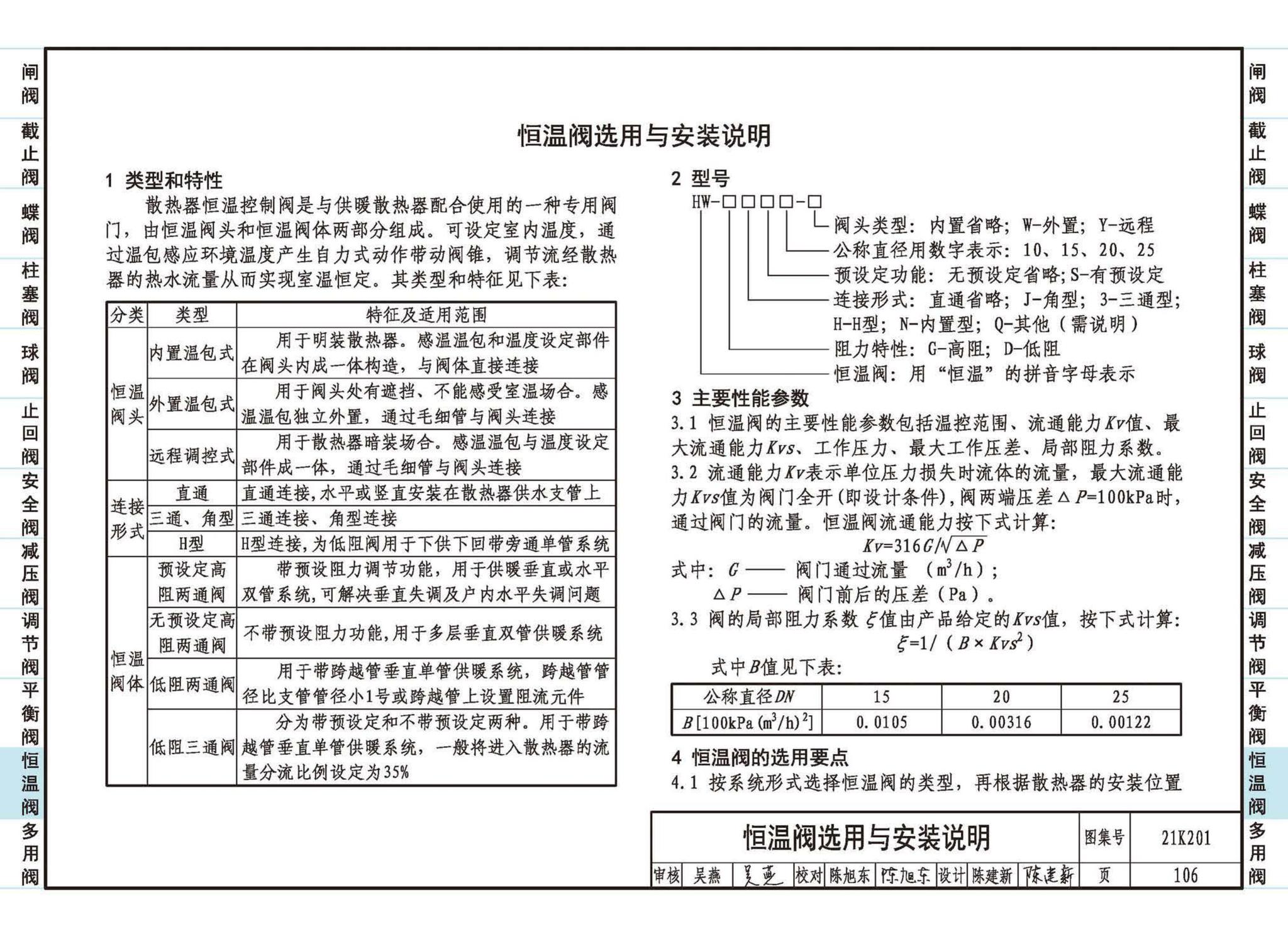 21K201--管道阀门选用与安装