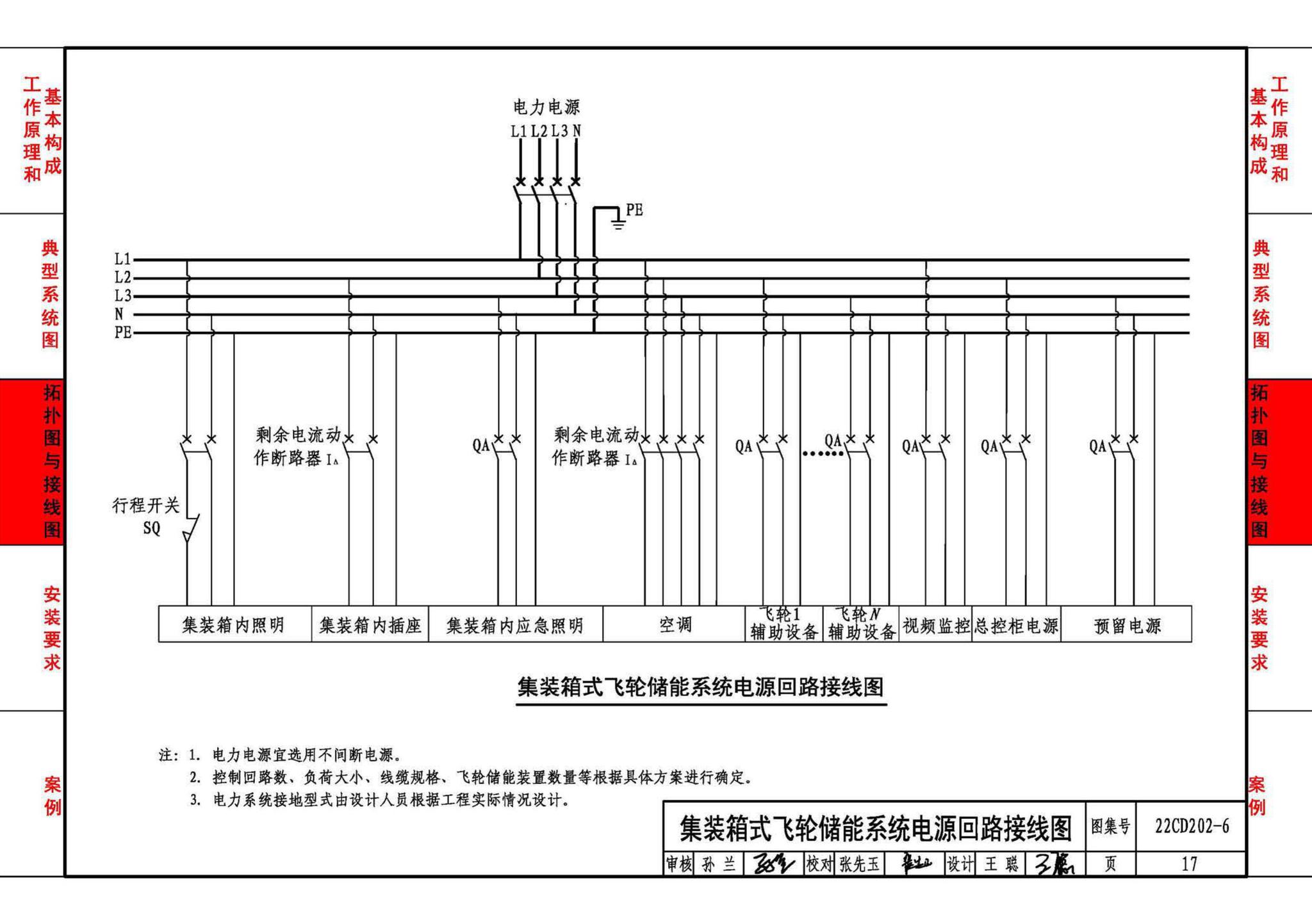 22CD202-6--飞轮储能系统选用与安装