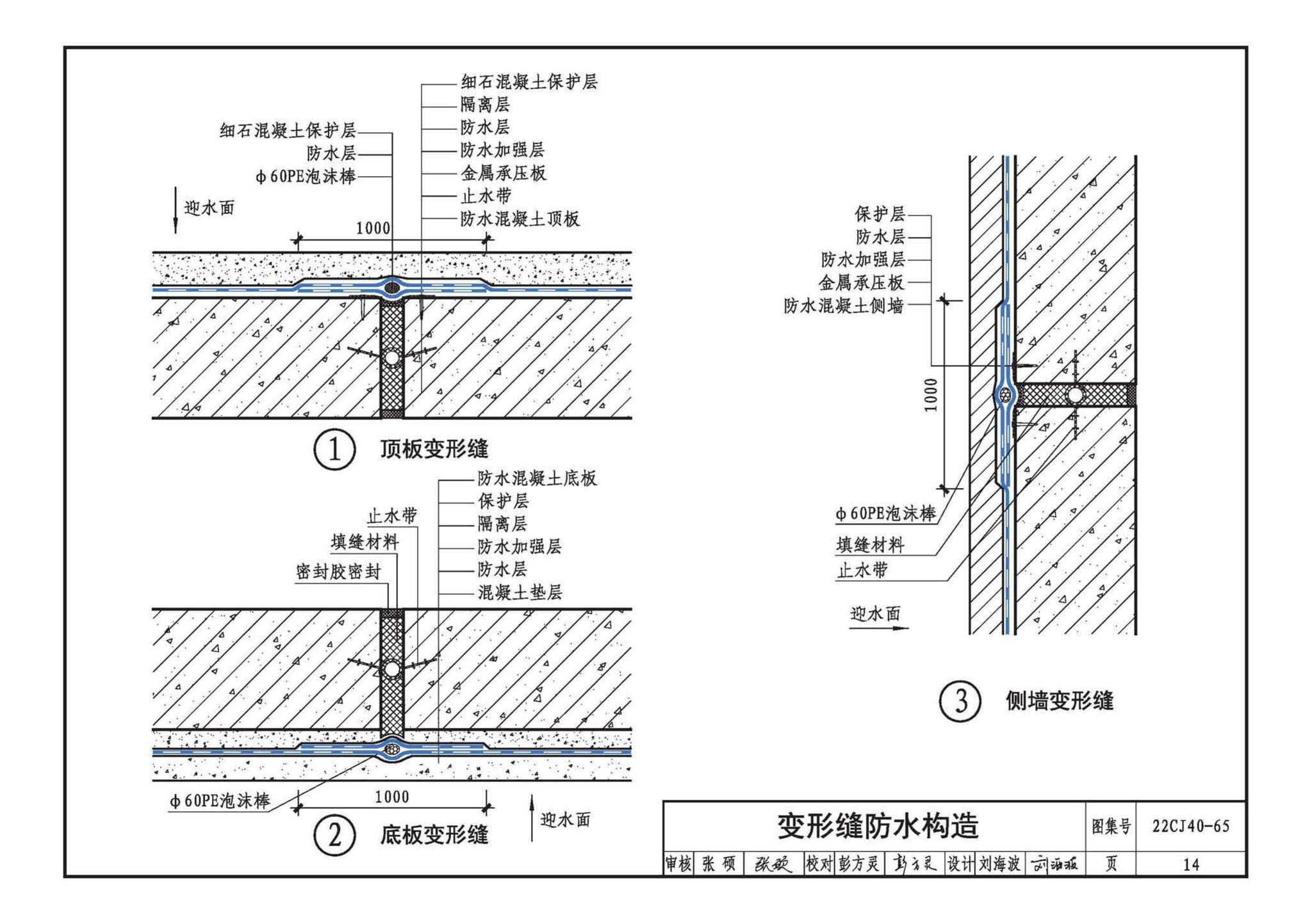 22CJ40-65--建筑防水系统构造（六十五）