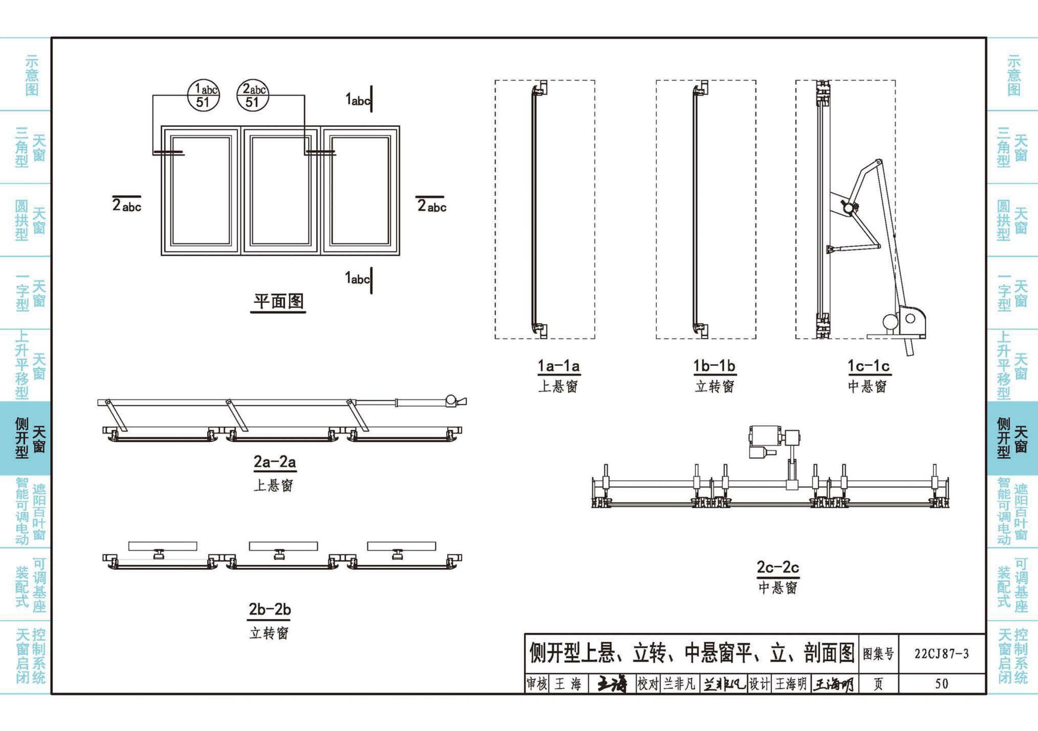 22CJ87-3--采光、通风、排烟天窗（三）