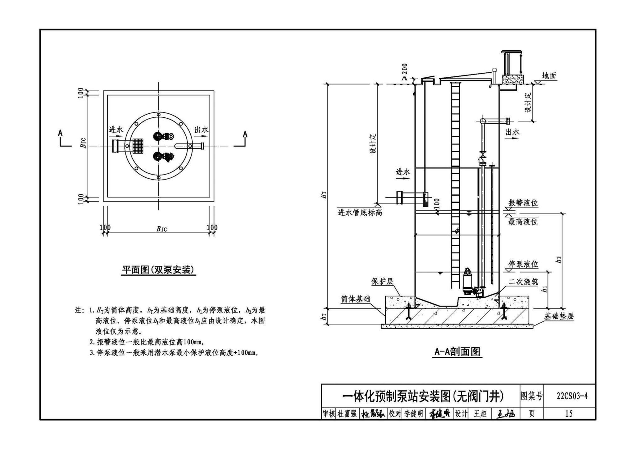 22CS03-4--一体化预制泵站选用与安装（四）