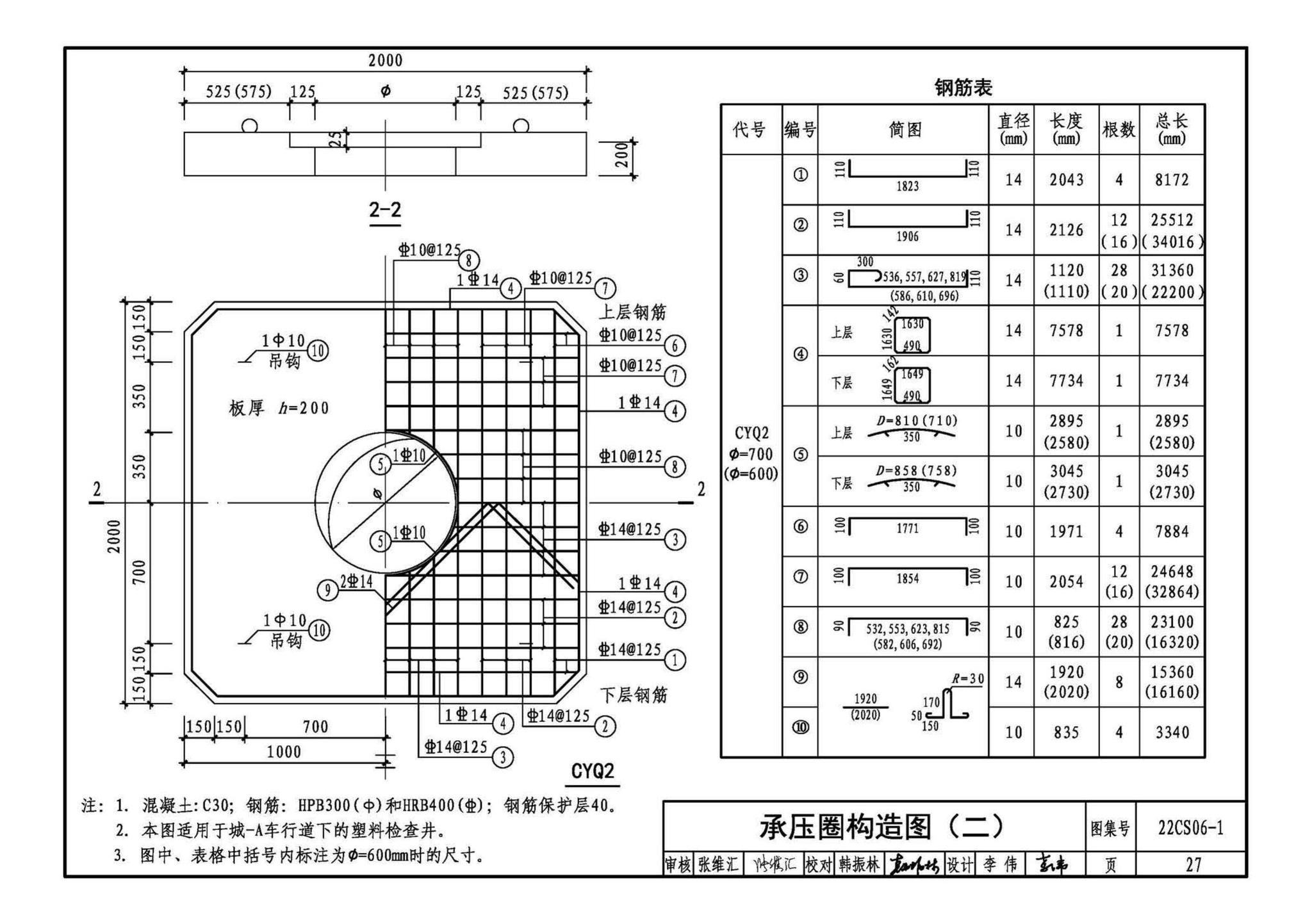 22CS06-1--硬累氯乙烯CPVC-U) 轴向中空壁管材及排水检查井选用与施工