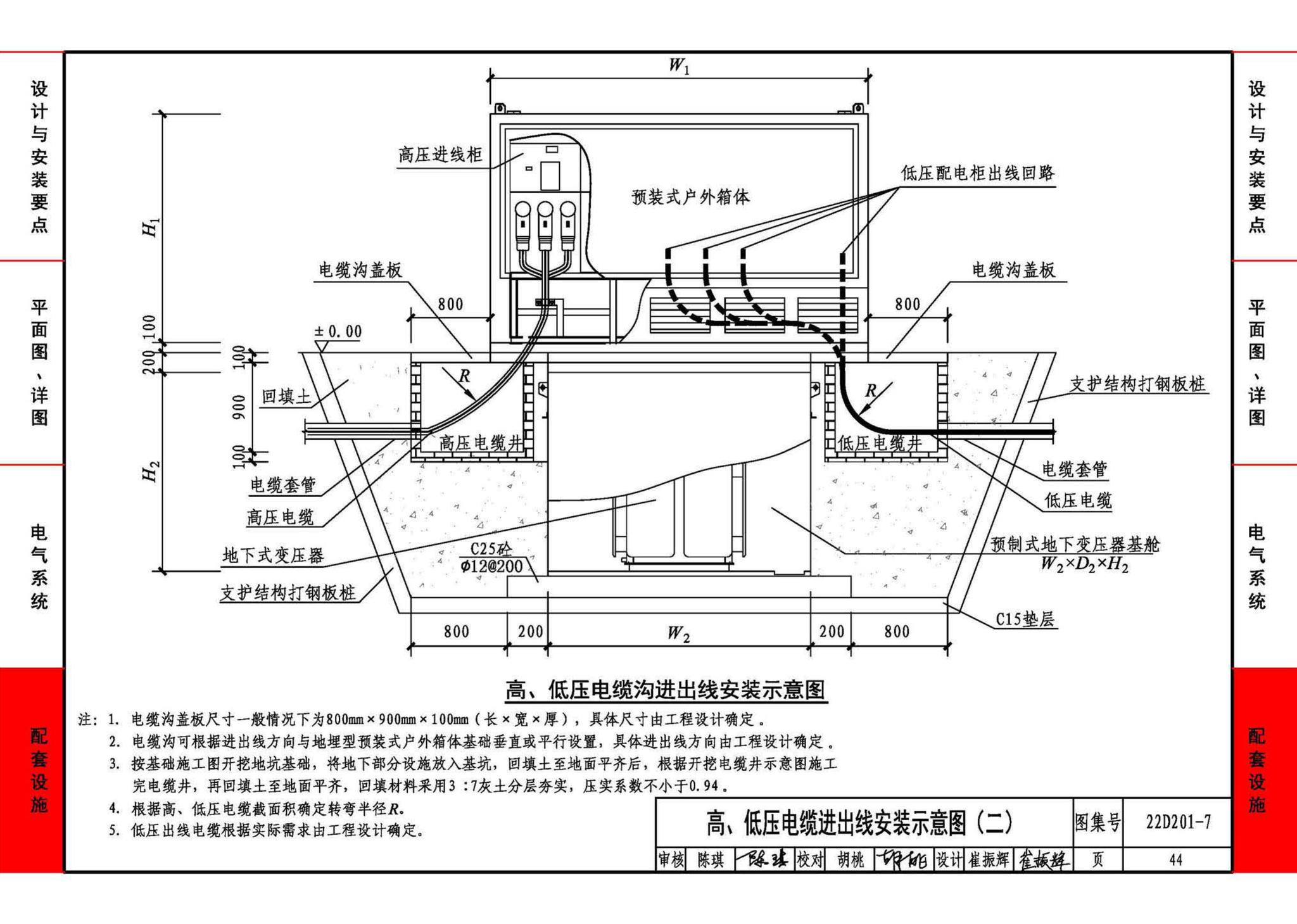 22D201-7--地埋型预装式变电站设计与安装