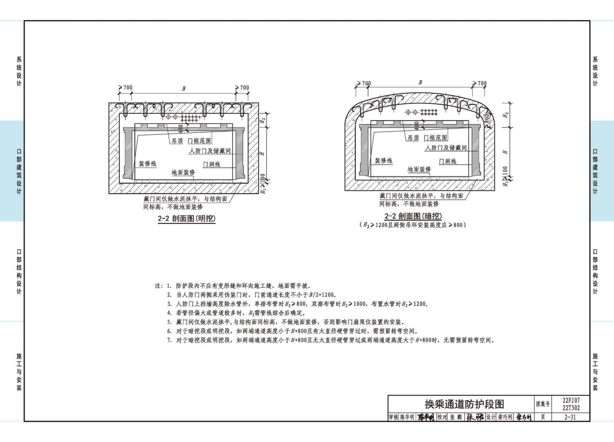 22FJ07  22T302--城市轨道交通工程人民防空设计