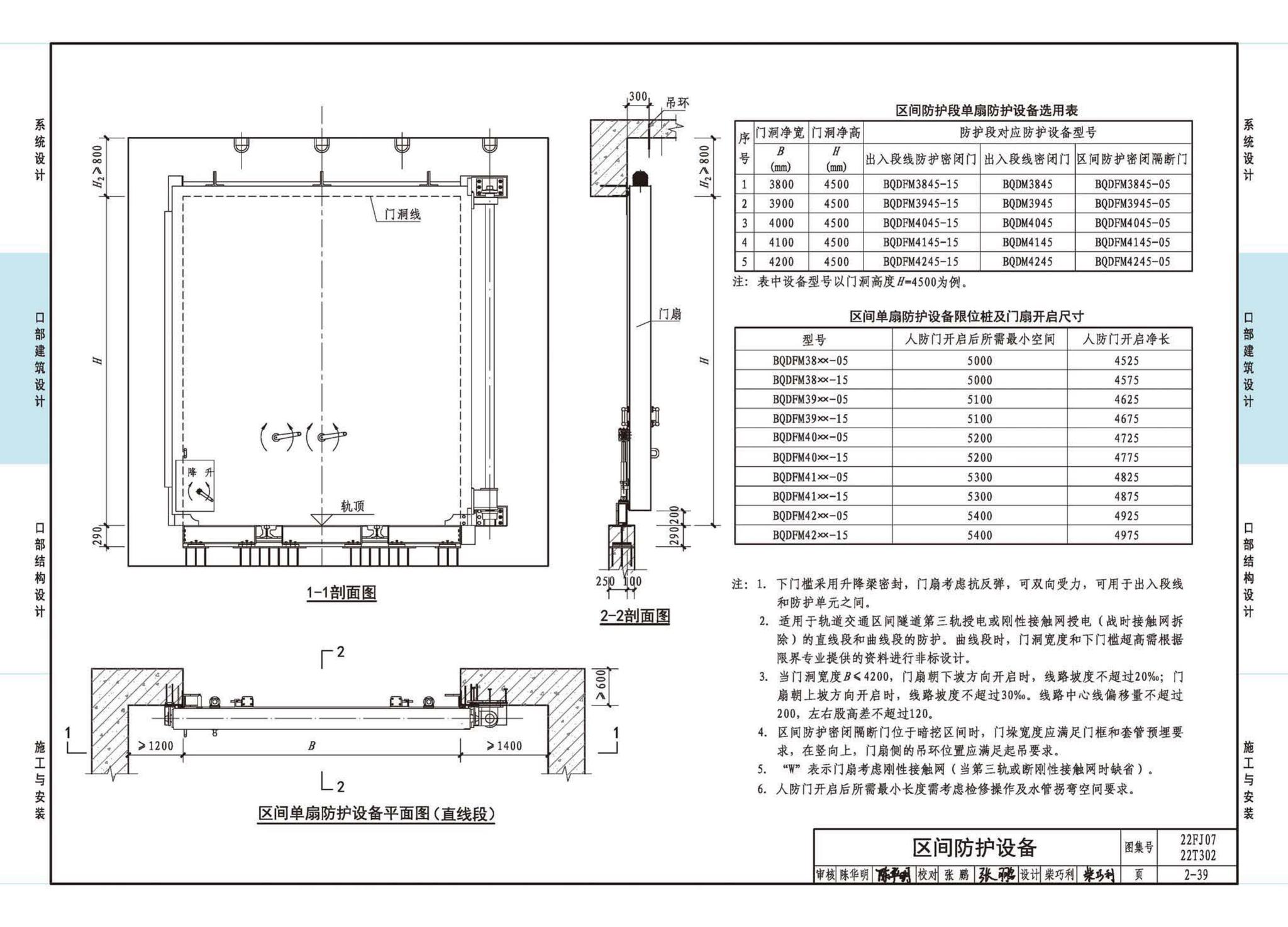 22FJ07  22T302--城市轨道交通工程人民防空设计