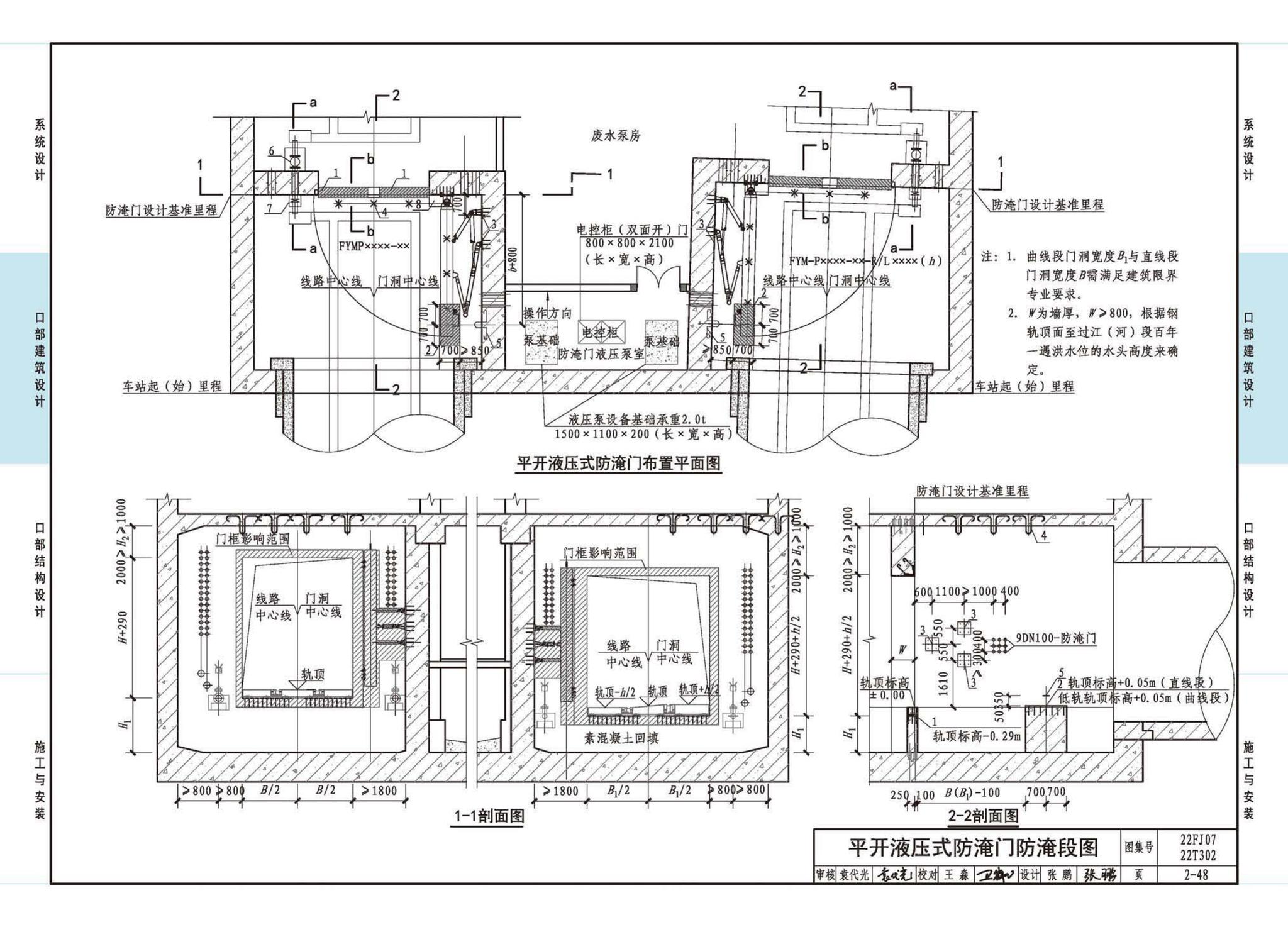 22FJ07  22T302--城市轨道交通工程人民防空设计