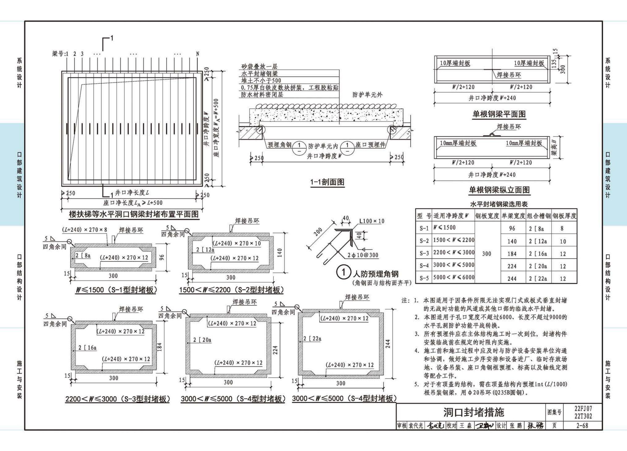 22FJ07  22T302--城市轨道交通工程人民防空设计