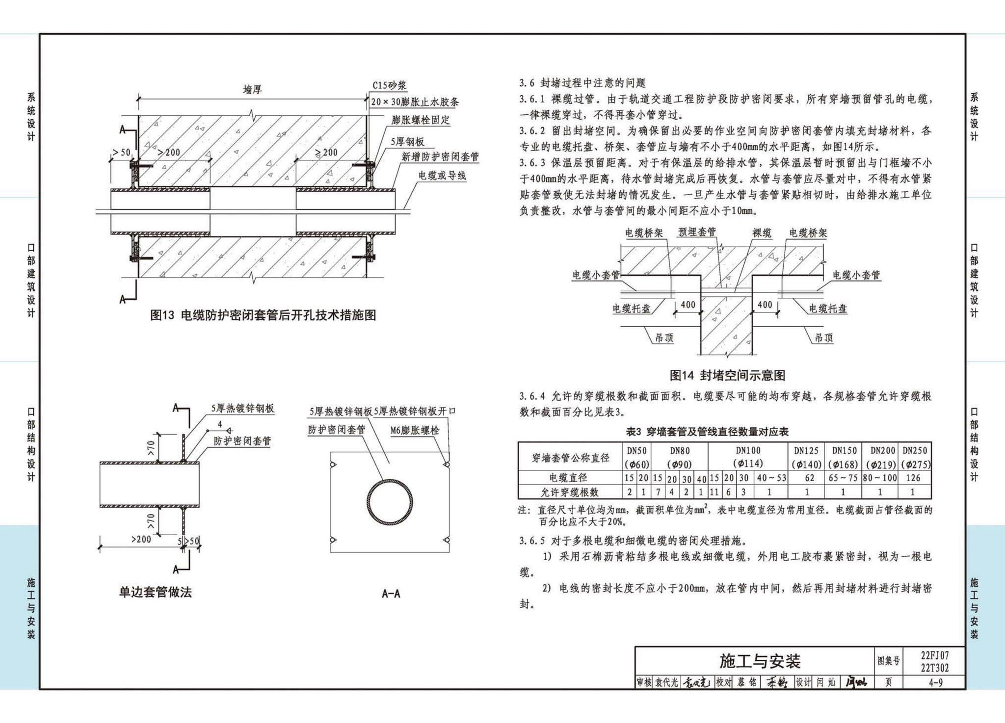 22FJ07  22T302--城市轨道交通工程人民防空设计