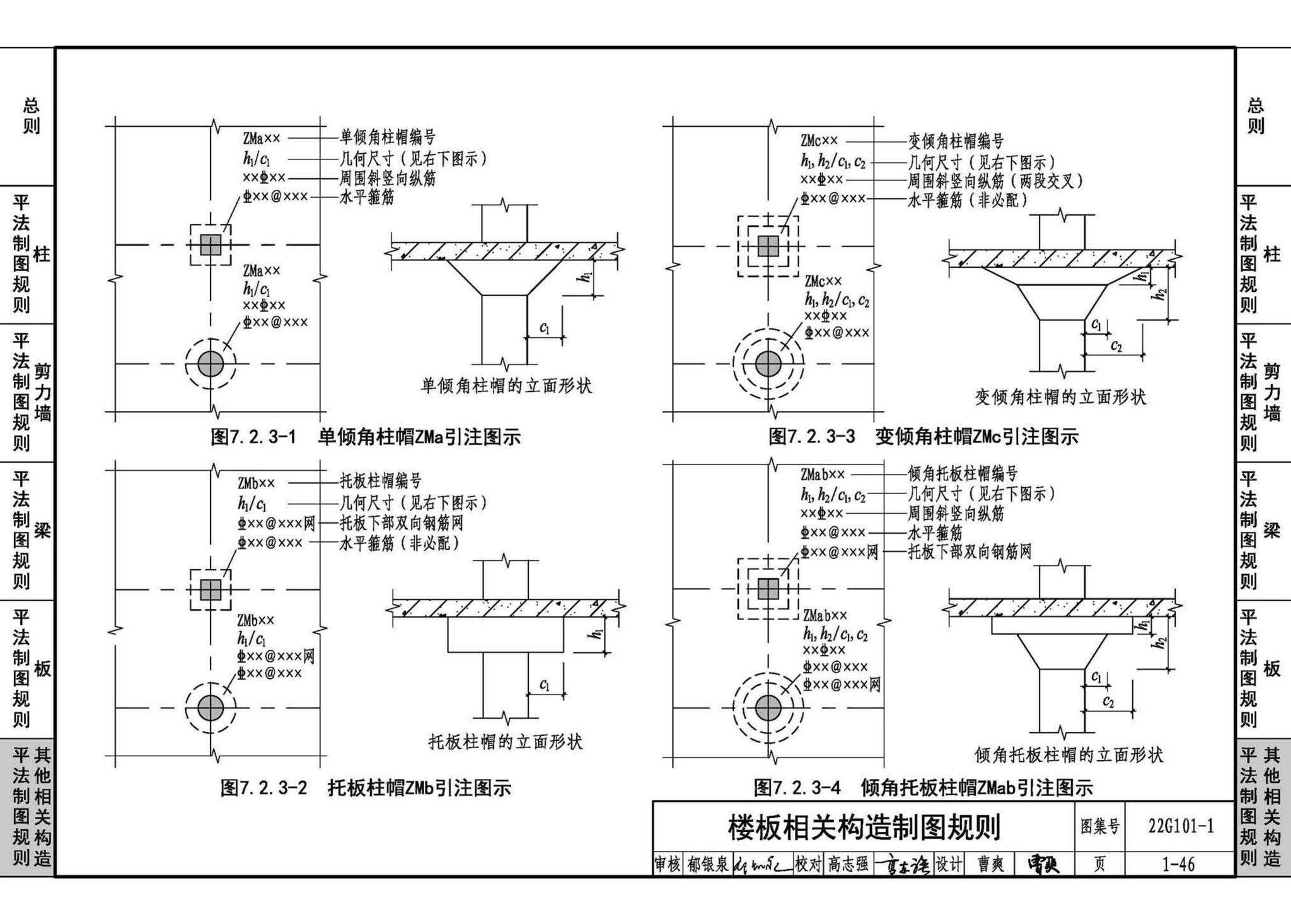 22G101-1--混凝土结构施工图平面整体表示方法制图规则和构造详图（现浇混凝土框架、剪力墙、梁、板）