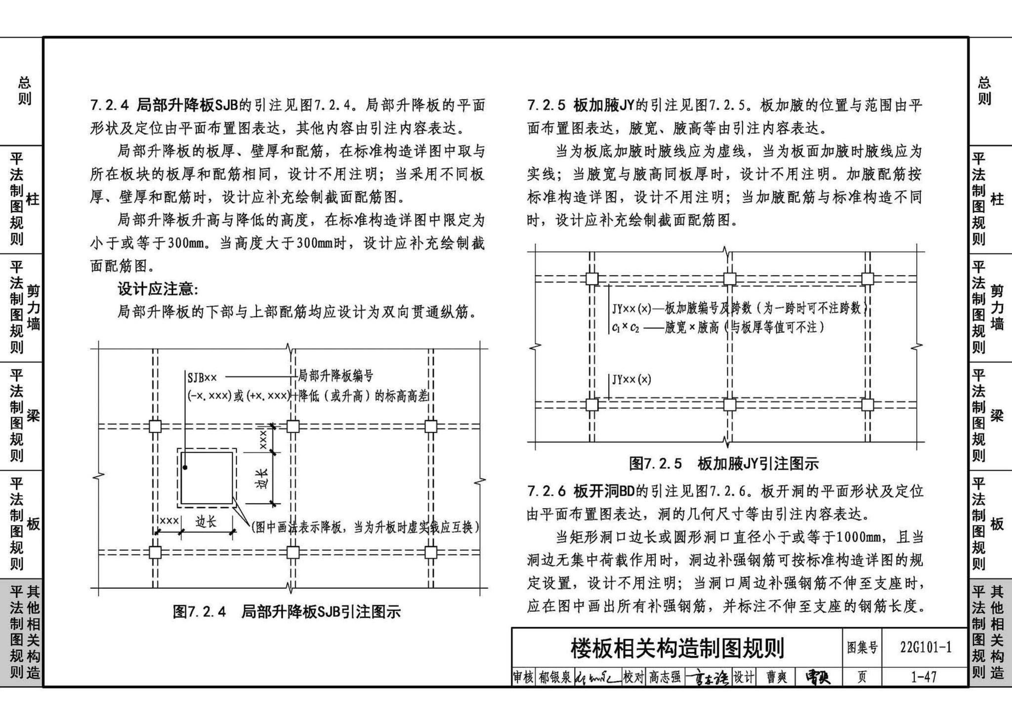 22G101-1--混凝土结构施工图平面整体表示方法制图规则和构造详图（现浇混凝土框架、剪力墙、梁、板）