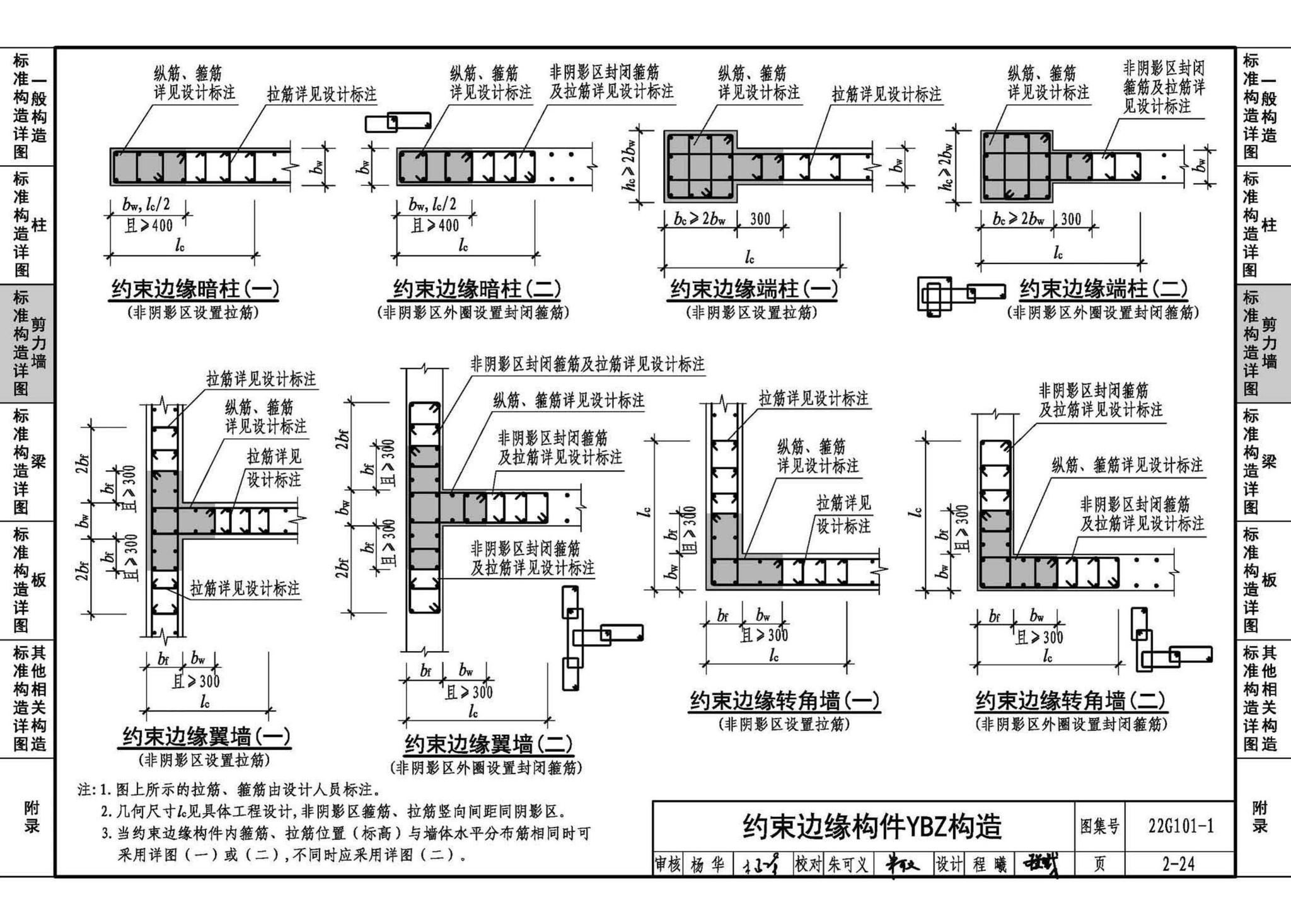 22G101-1--混凝土结构施工图平面整体表示方法制图规则和构造详图（现浇混凝土框架、剪力墙、梁、板）