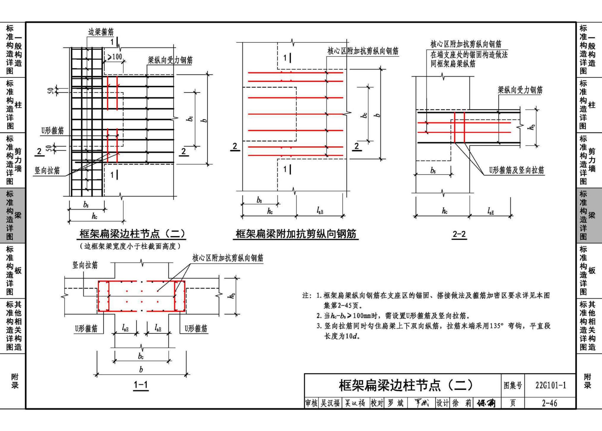 22G101-1--混凝土结构施工图平面整体表示方法制图规则和构造详图（现浇混凝土框架、剪力墙、梁、板）