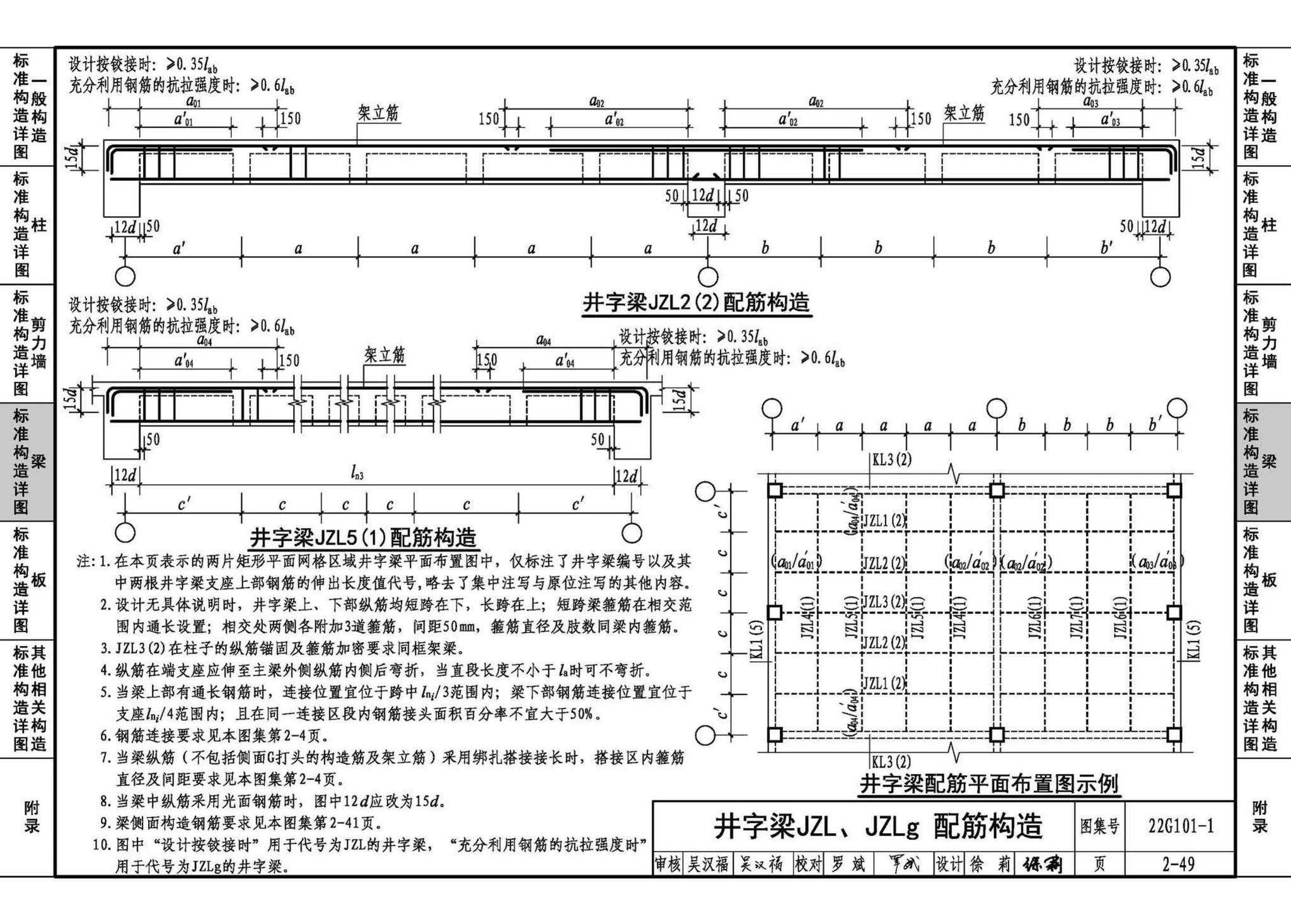 22G101-1--混凝土结构施工图平面整体表示方法制图规则和构造详图（现浇混凝土框架、剪力墙、梁、板）