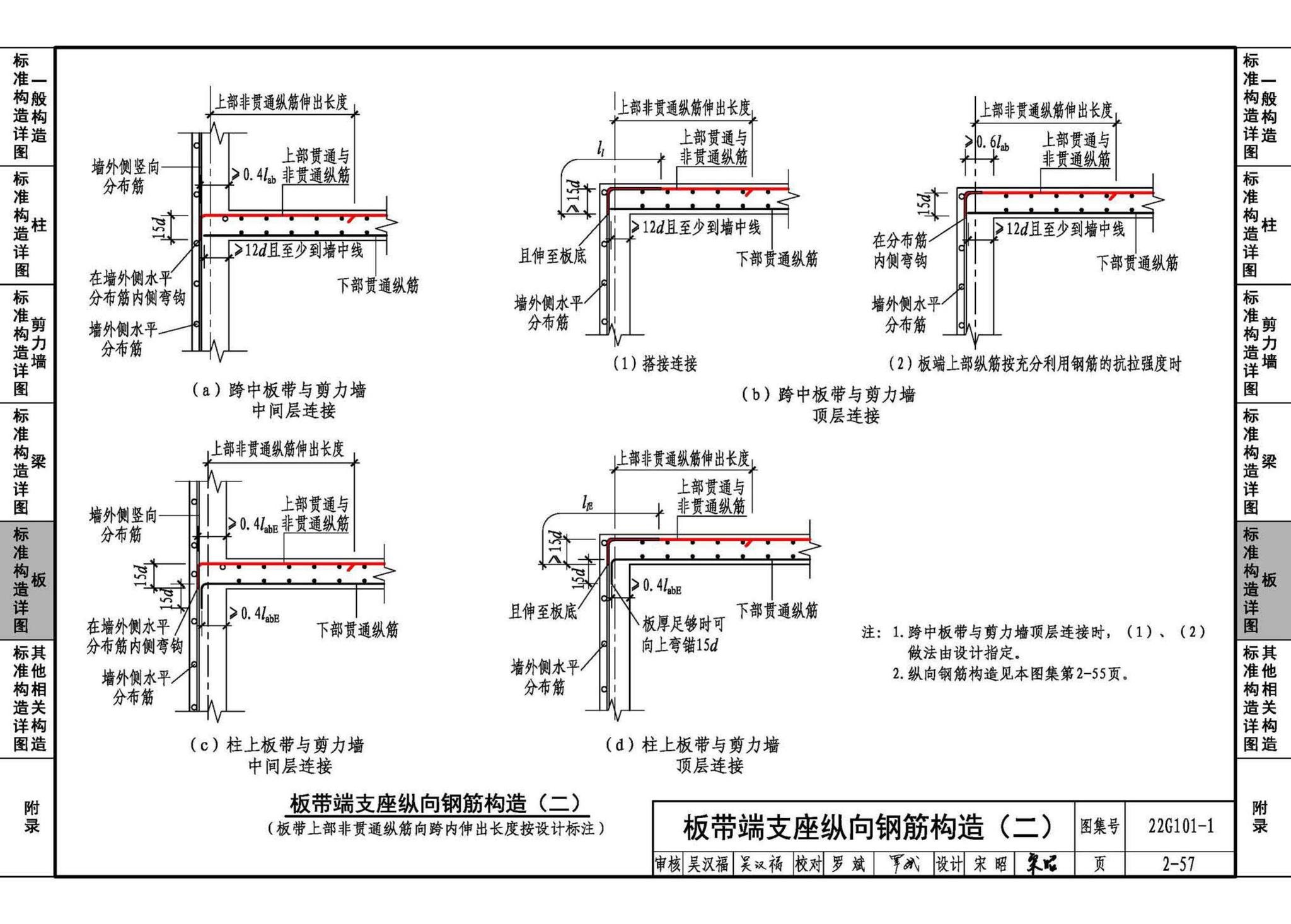 22G101-1--混凝土结构施工图平面整体表示方法制图规则和构造详图（现浇混凝土框架、剪力墙、梁、板）