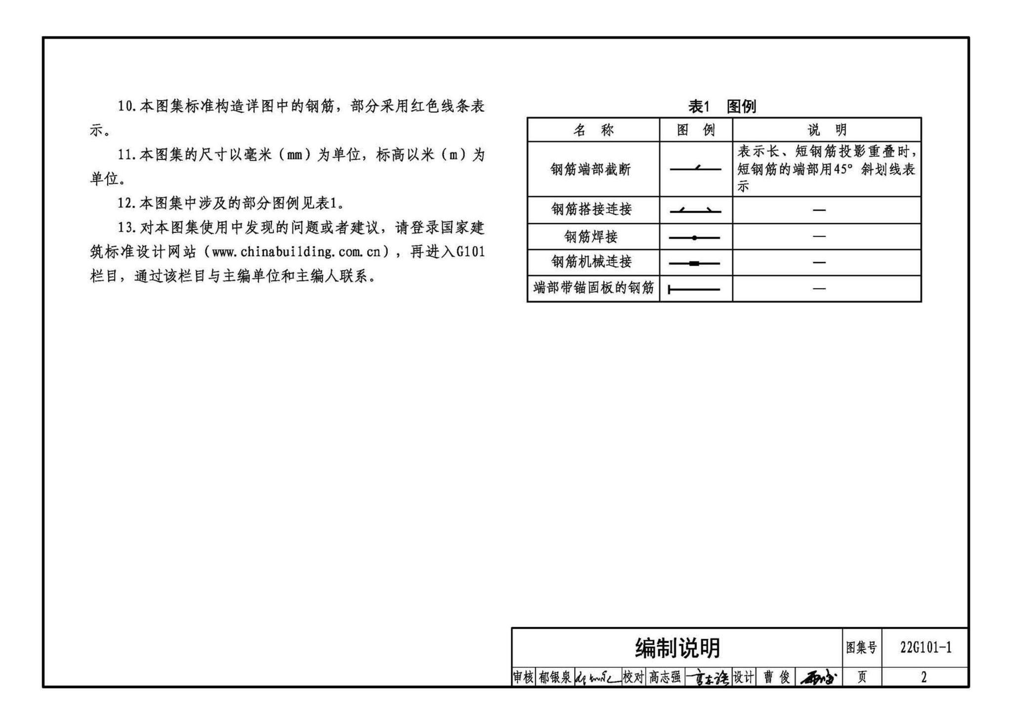 22G101-1--混凝土结构施工图平面整体表示方法制图规则和构造详图（现浇混凝土框架、剪力墙、梁、板）