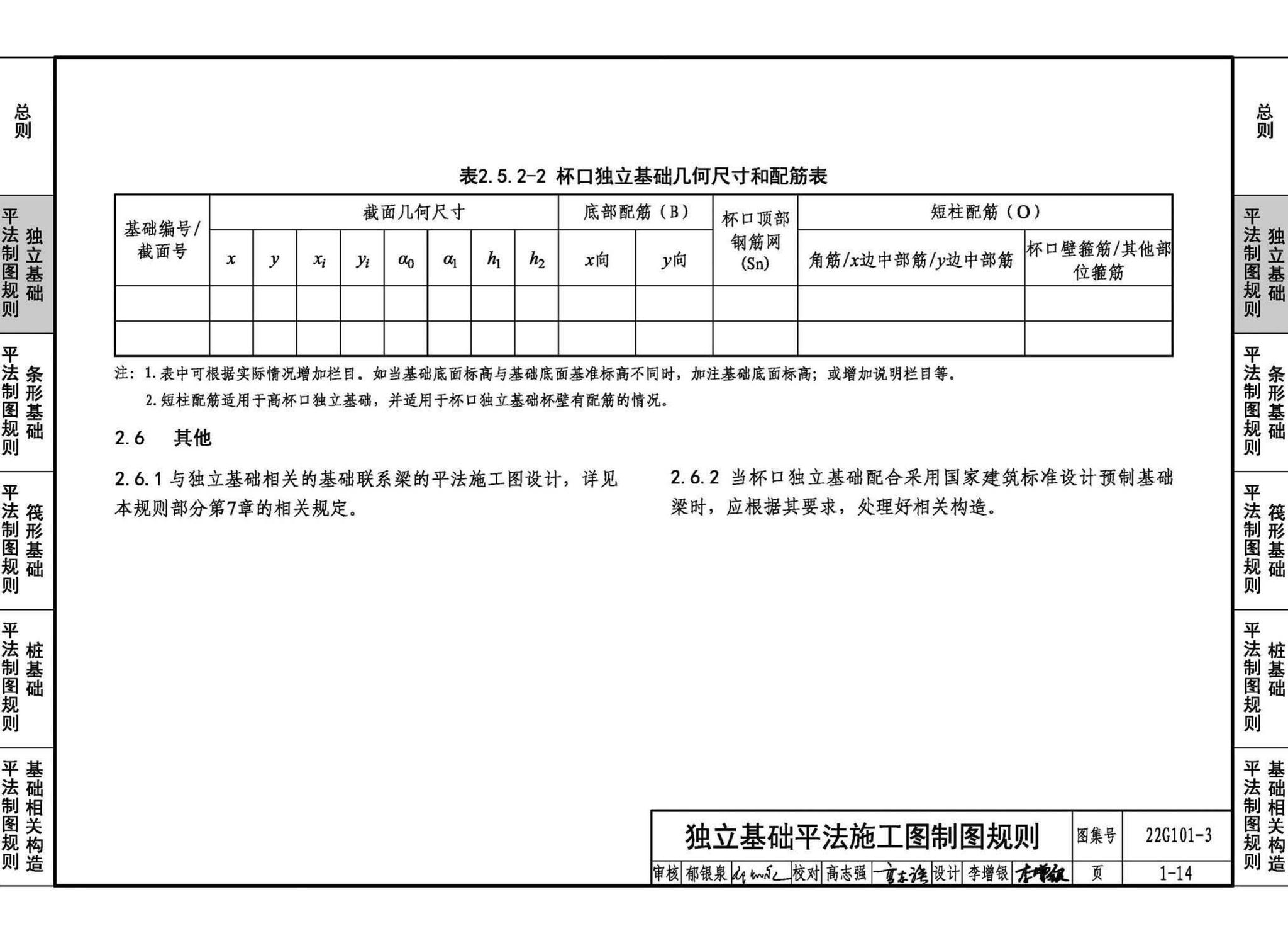 22G101-3--混凝土结构施工图平面整体表示方法制图规则和构造详图（独立基础、条形基础、筏形基础、桩基础）