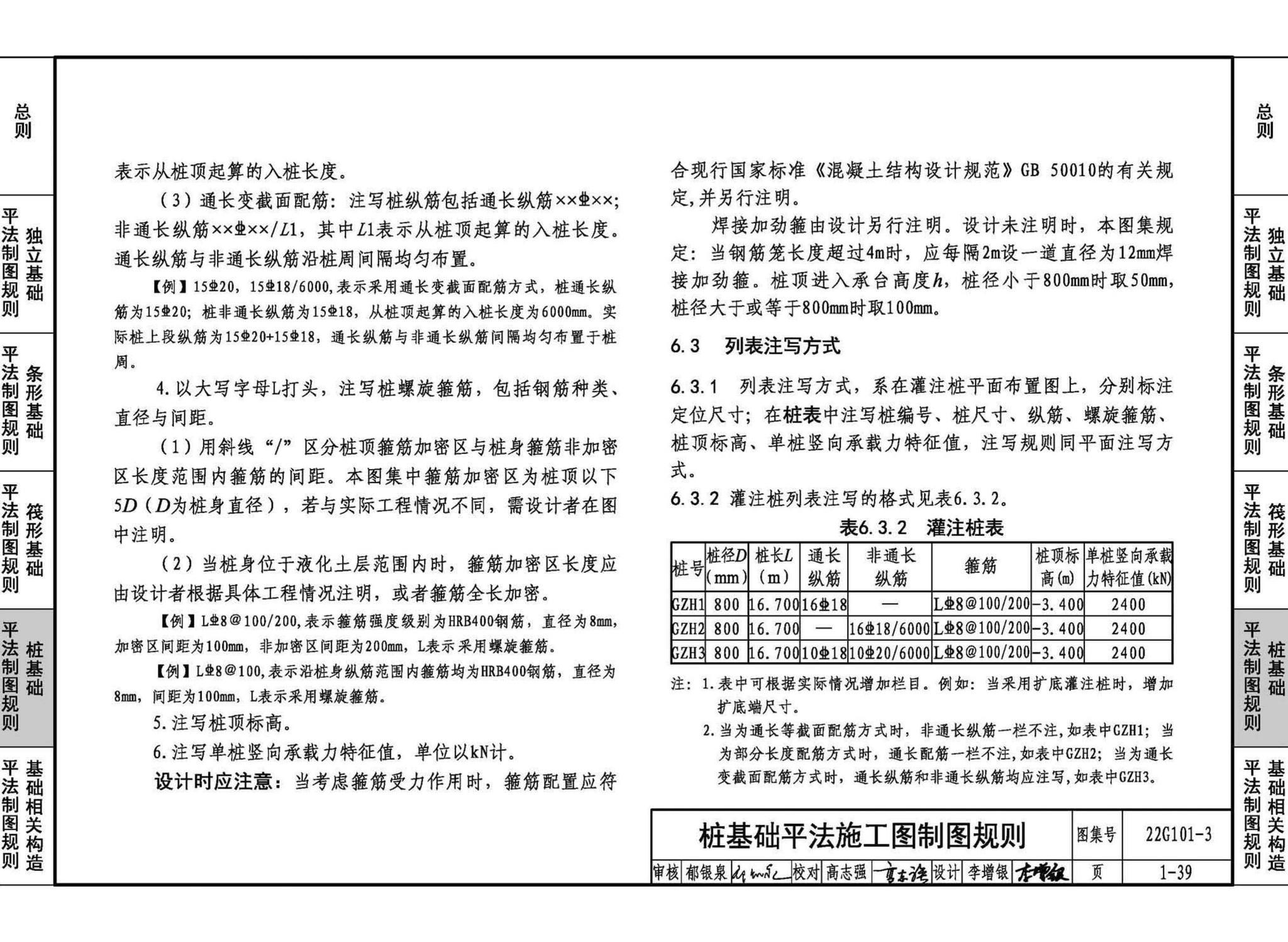 22G101-3--混凝土结构施工图平面整体表示方法制图规则和构造详图（独立基础、条形基础、筏形基础、桩基础）