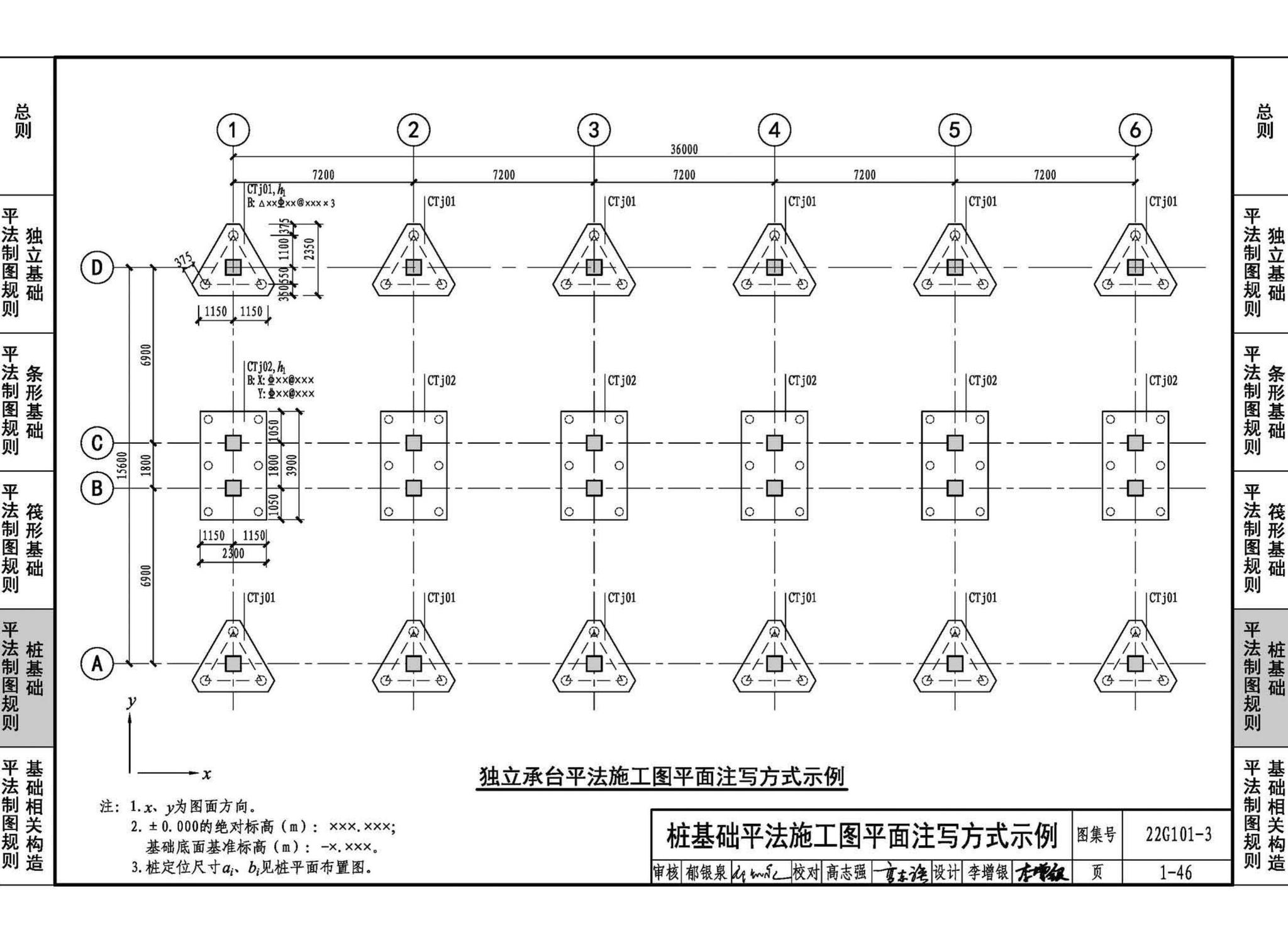 22G101-3--混凝土结构施工图平面整体表示方法制图规则和构造详图（独立基础、条形基础、筏形基础、桩基础）