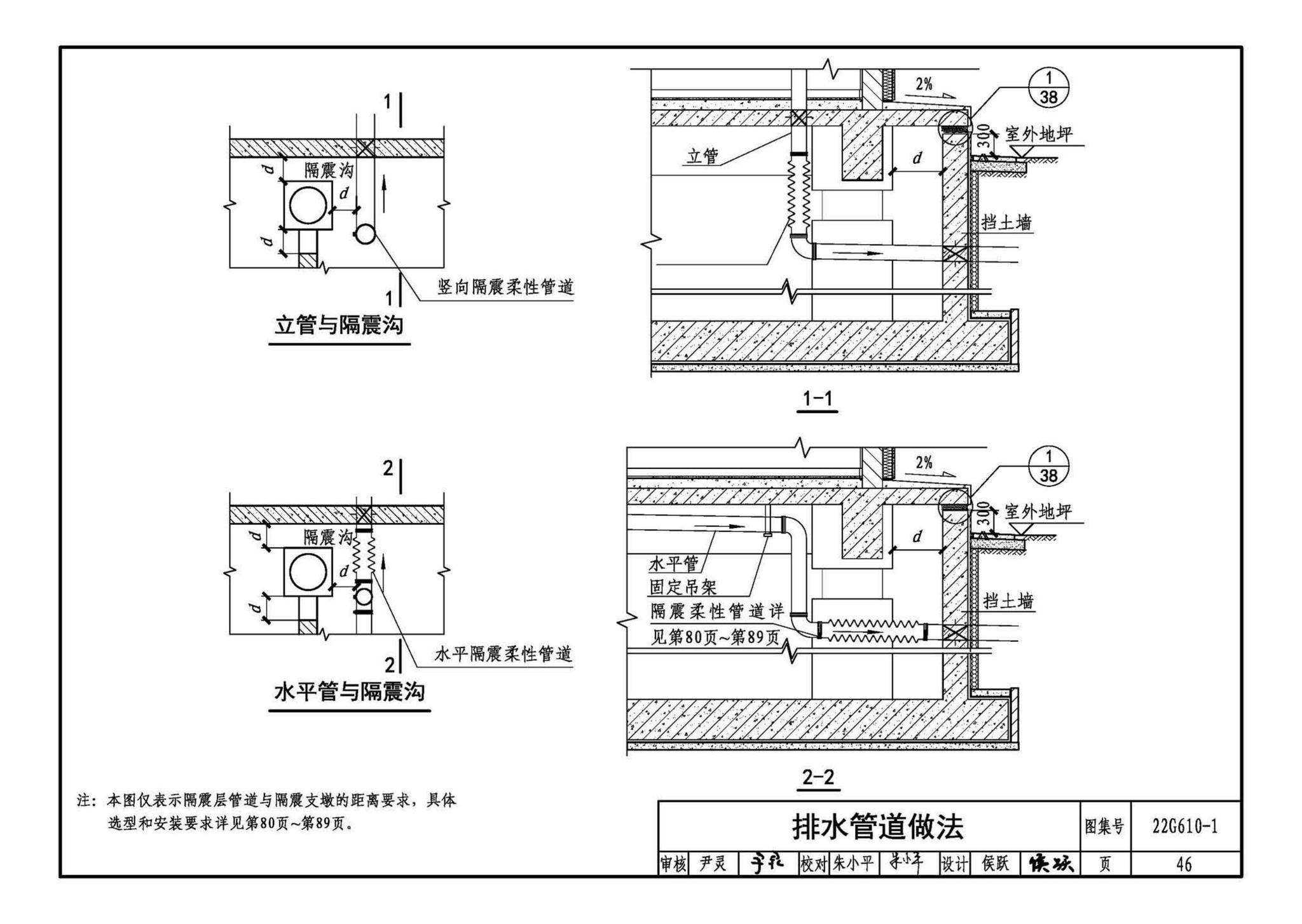 22G610-1--建筑隔震构造详图