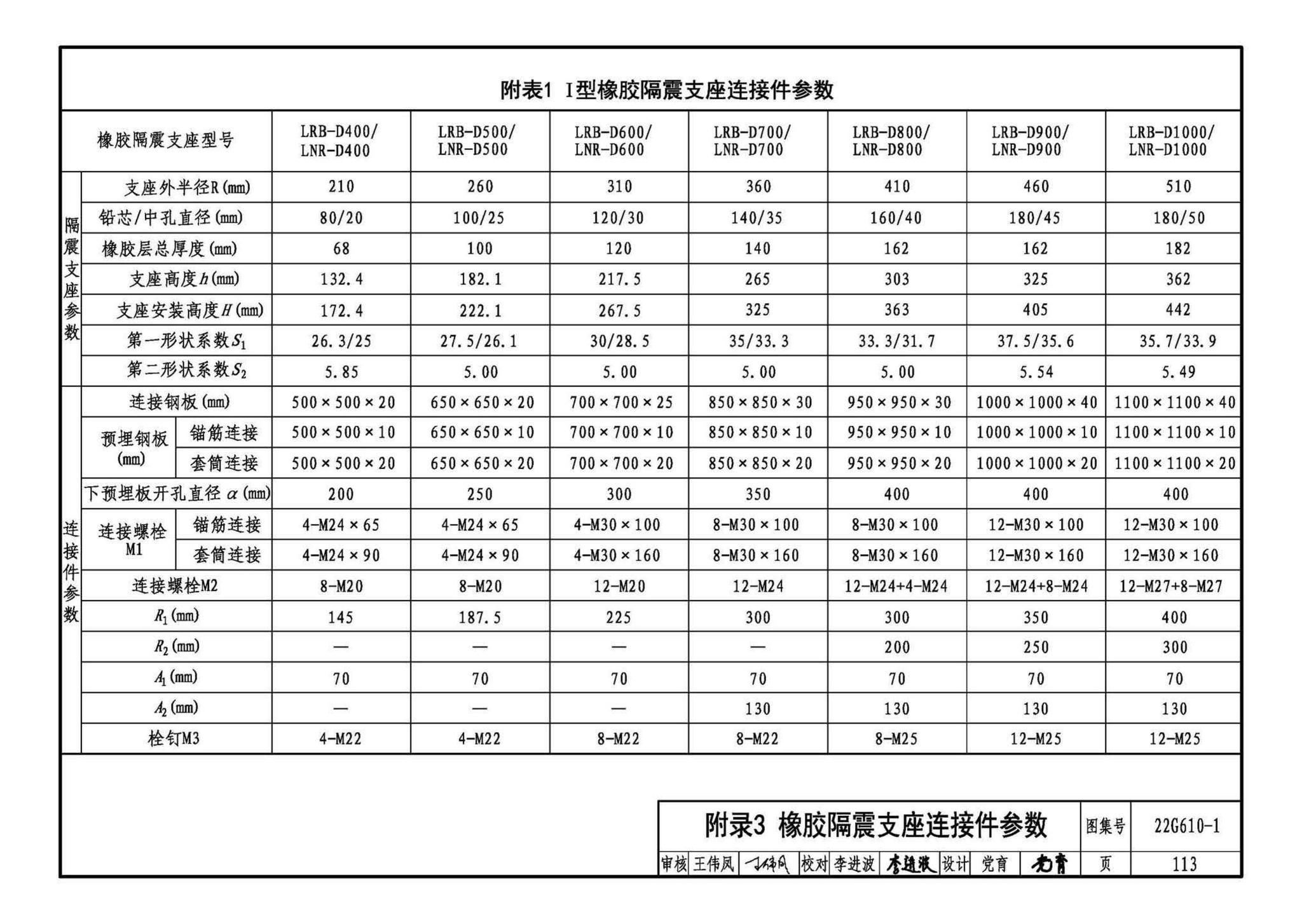 22G610-1--建筑隔震构造详图