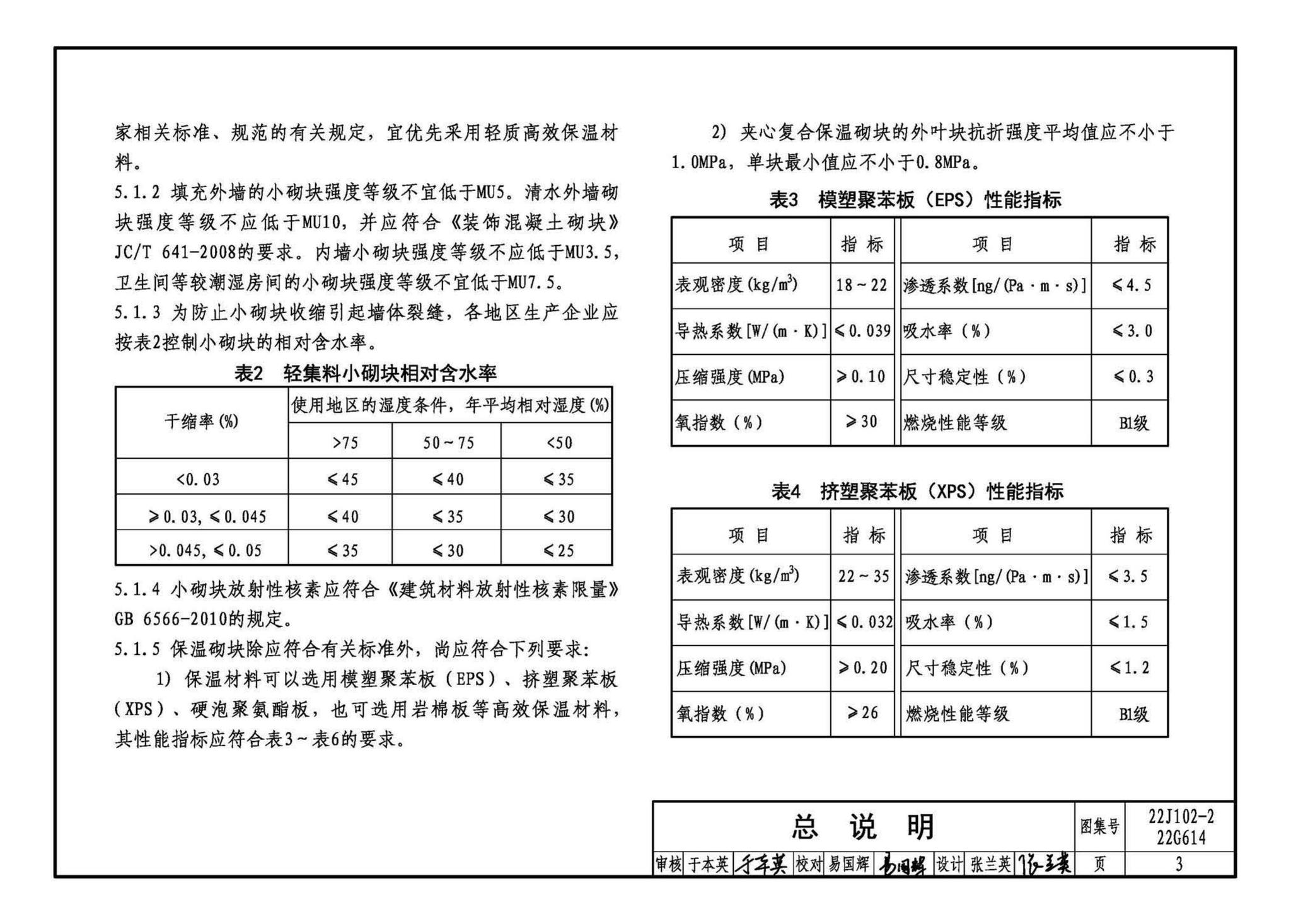 22J102-2、22G614--混凝土小型空心砌块填充墙建筑、结构构造