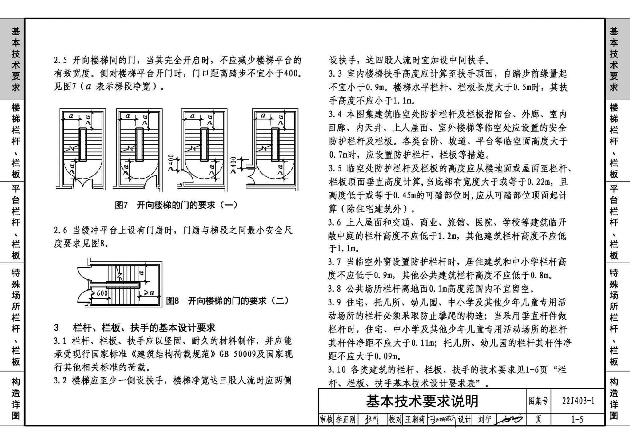 22J403-1--楼梯 栏杆 栏板（一）