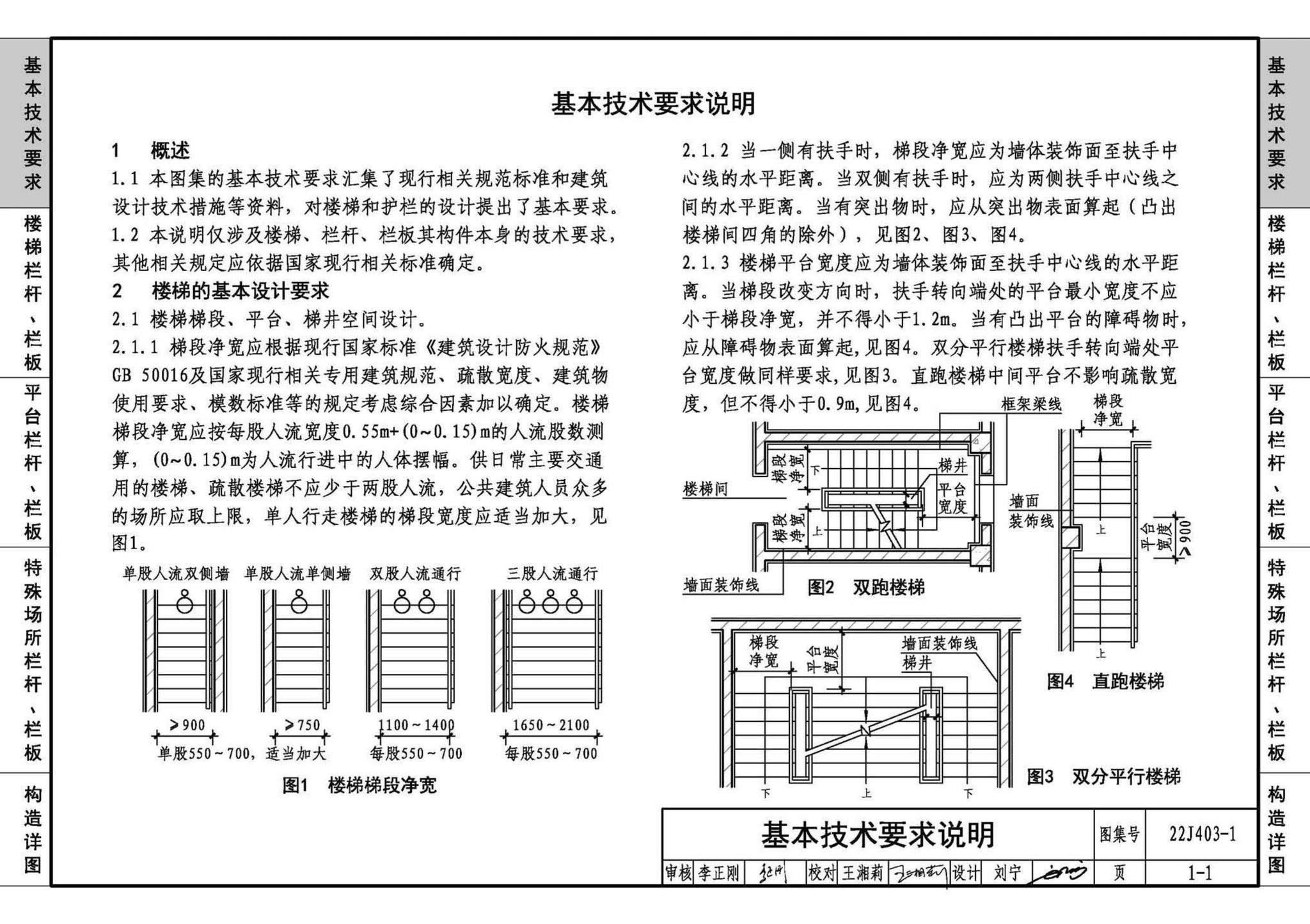 22J403-1--楼梯 栏杆 栏板（一）