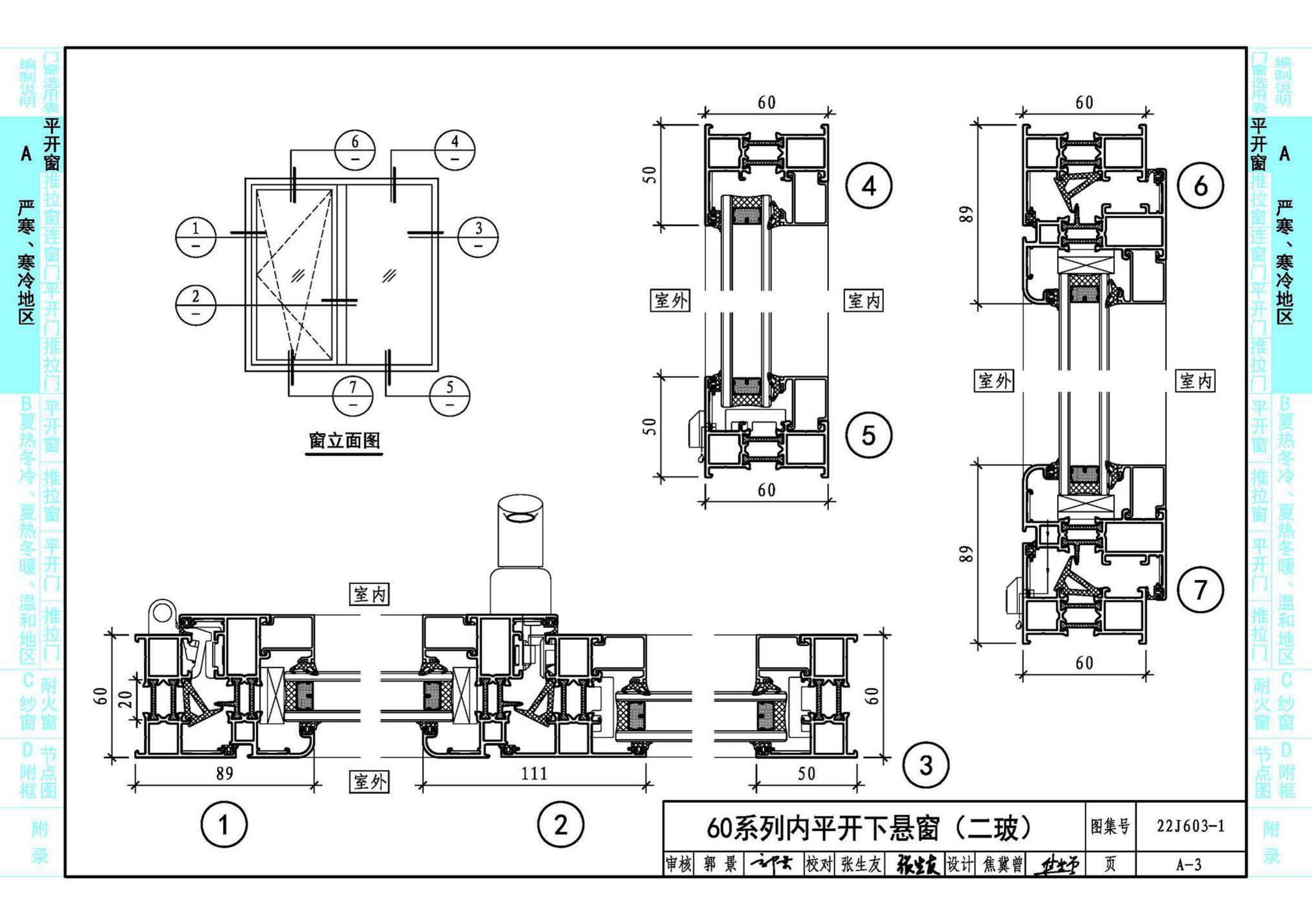 22J603-1--铝合金门窗