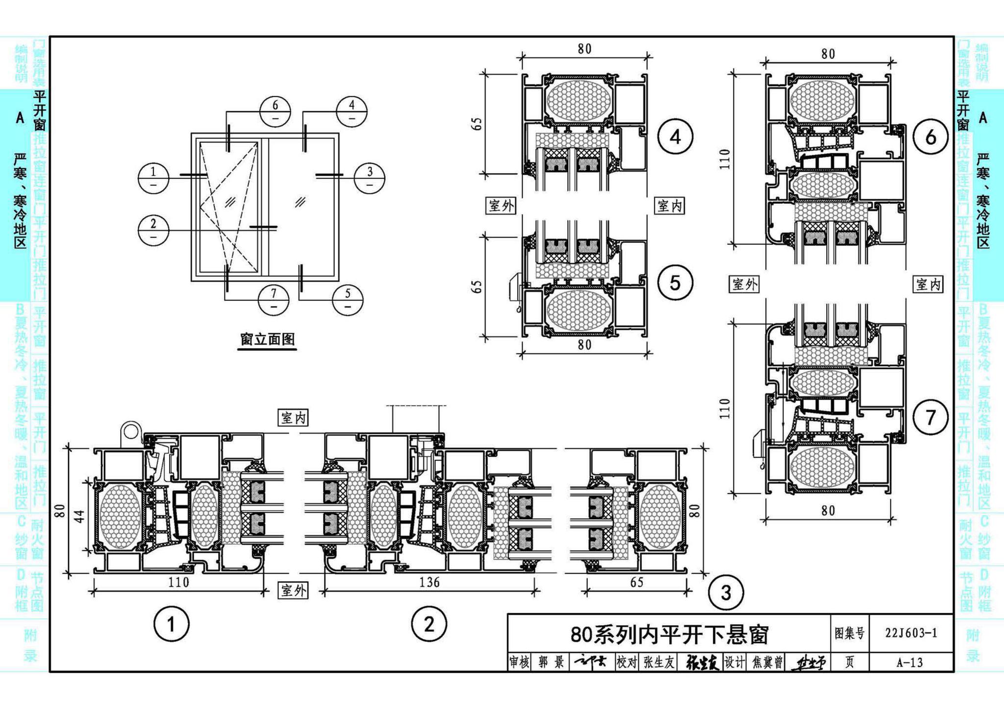 22J603-1--铝合金门窗