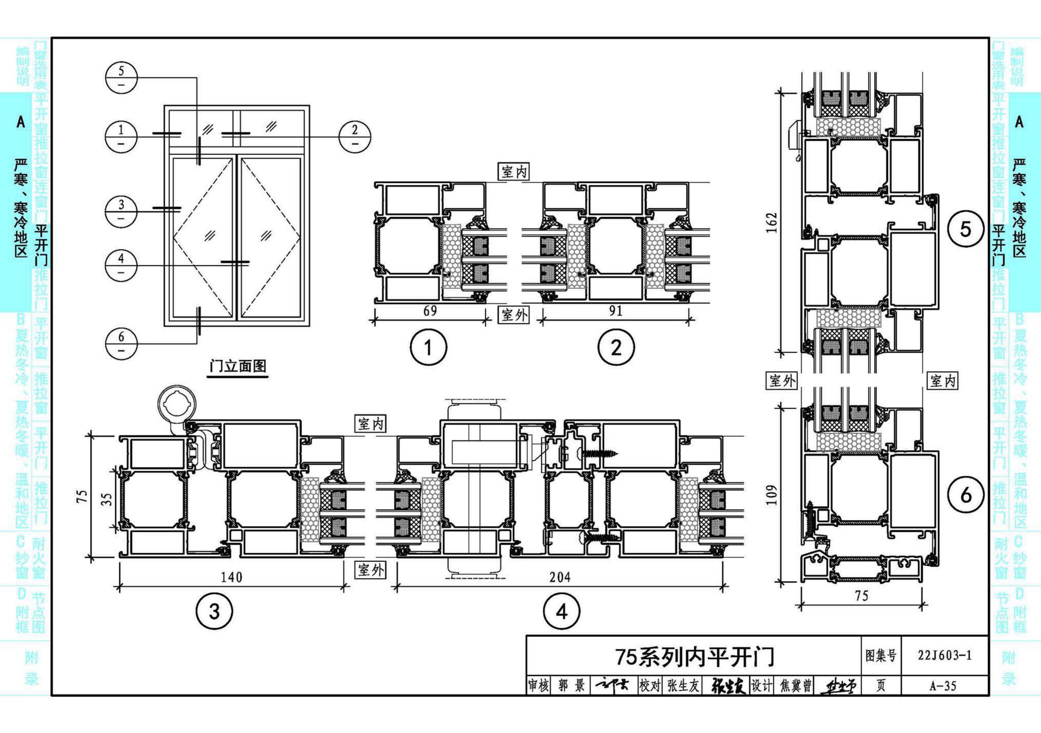 22J603-1--铝合金门窗