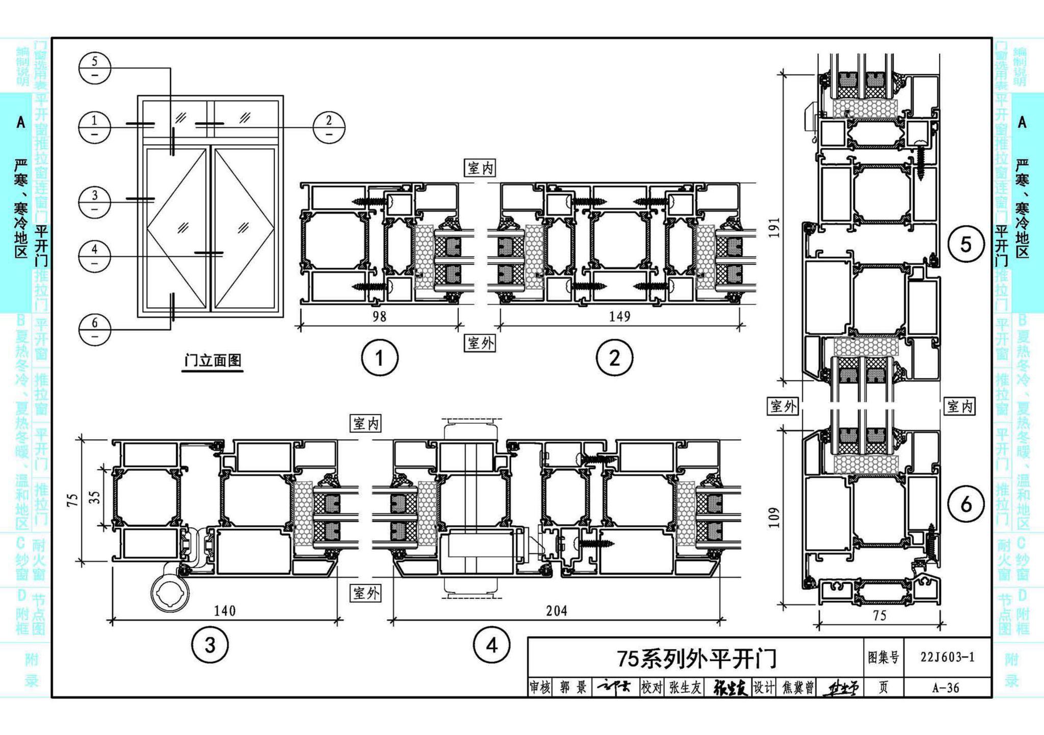 22J603-1--铝合金门窗