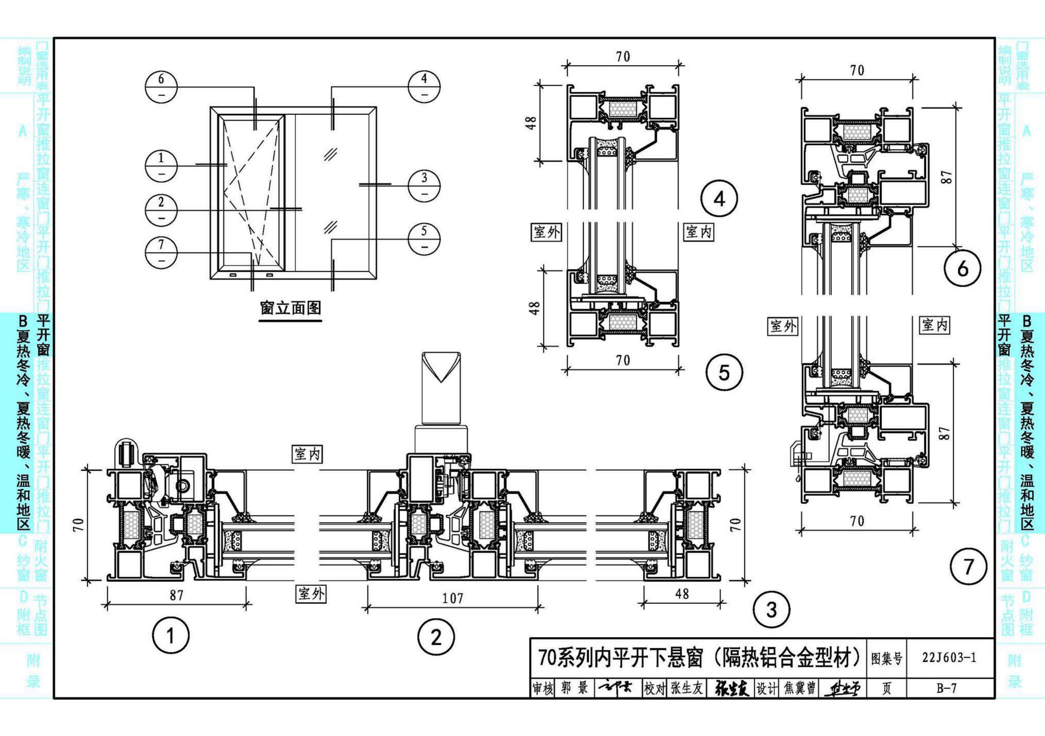 22J603-1--铝合金门窗