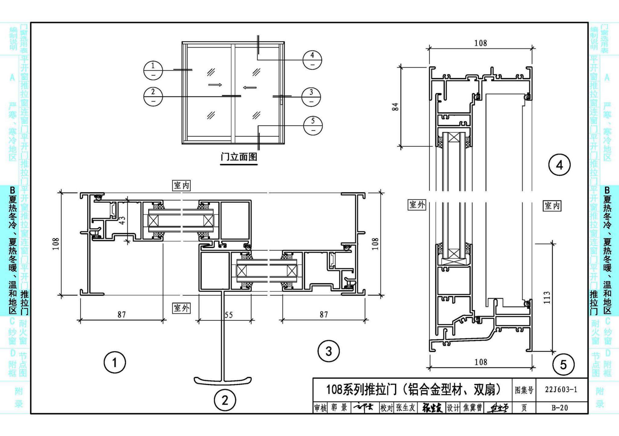 22J603-1--铝合金门窗